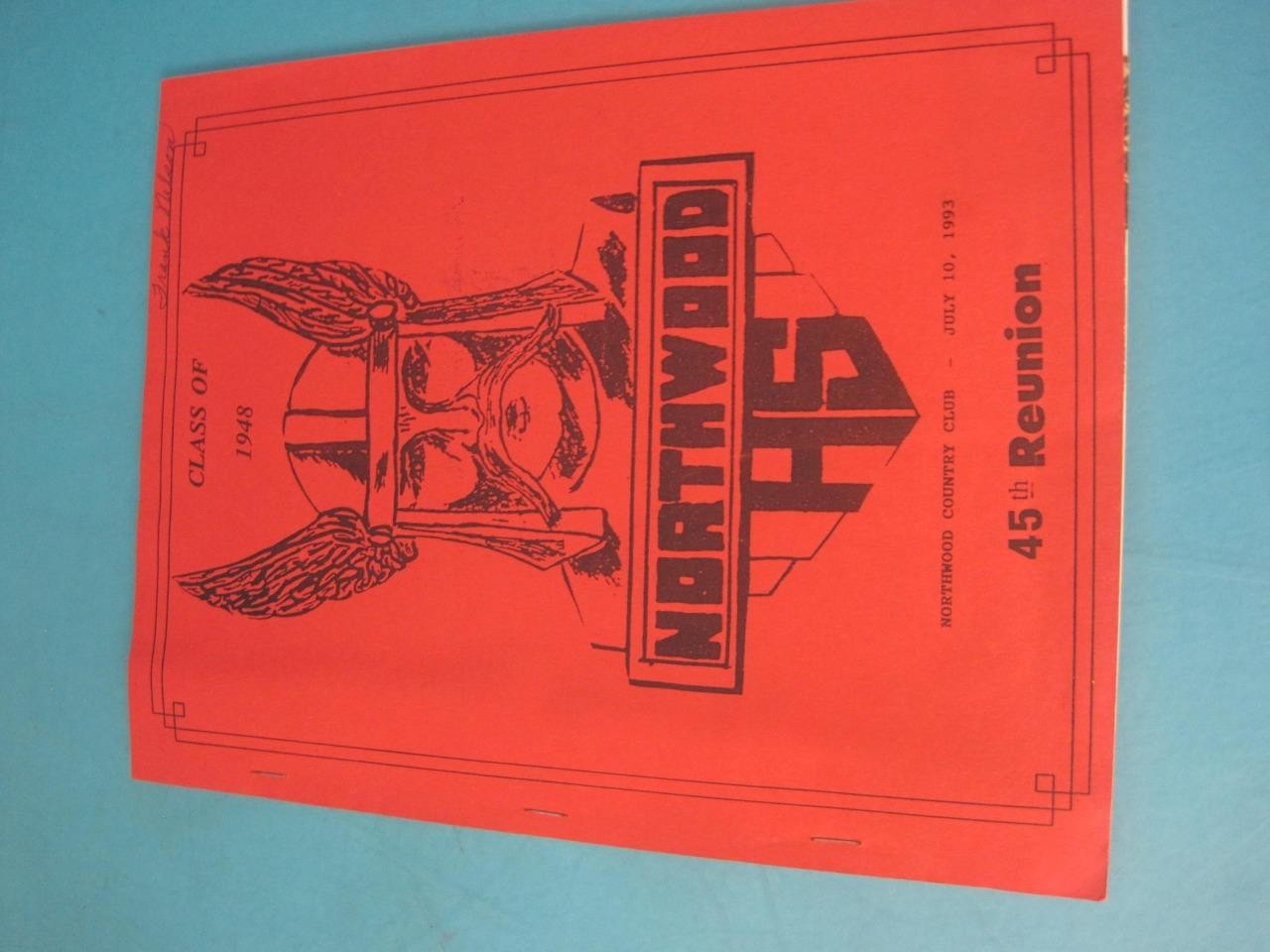 LOT OF 14 THE VIKING NORTHWOOD HIGHSCHOOL IOWA 1947-1948 NEWSPAPER BOOKLET RARE