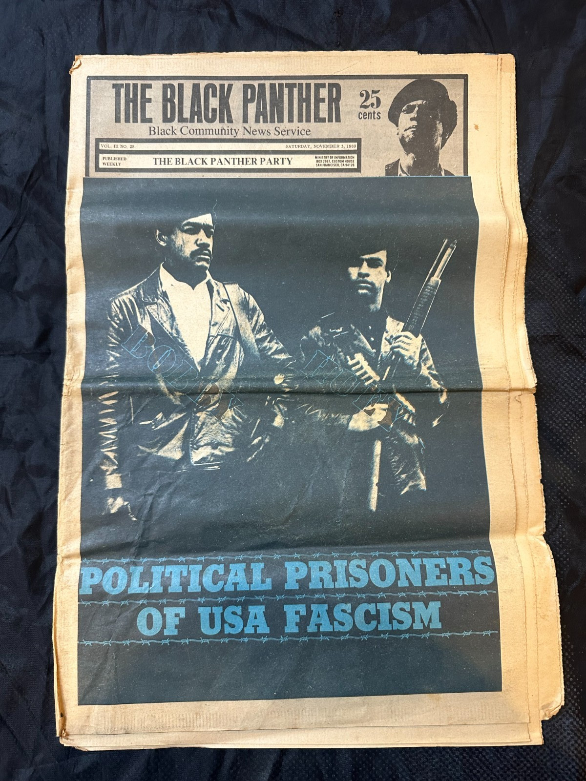 THE BLACK PANTHER NEWSPAPER – NOVEMBER 1ST 1970