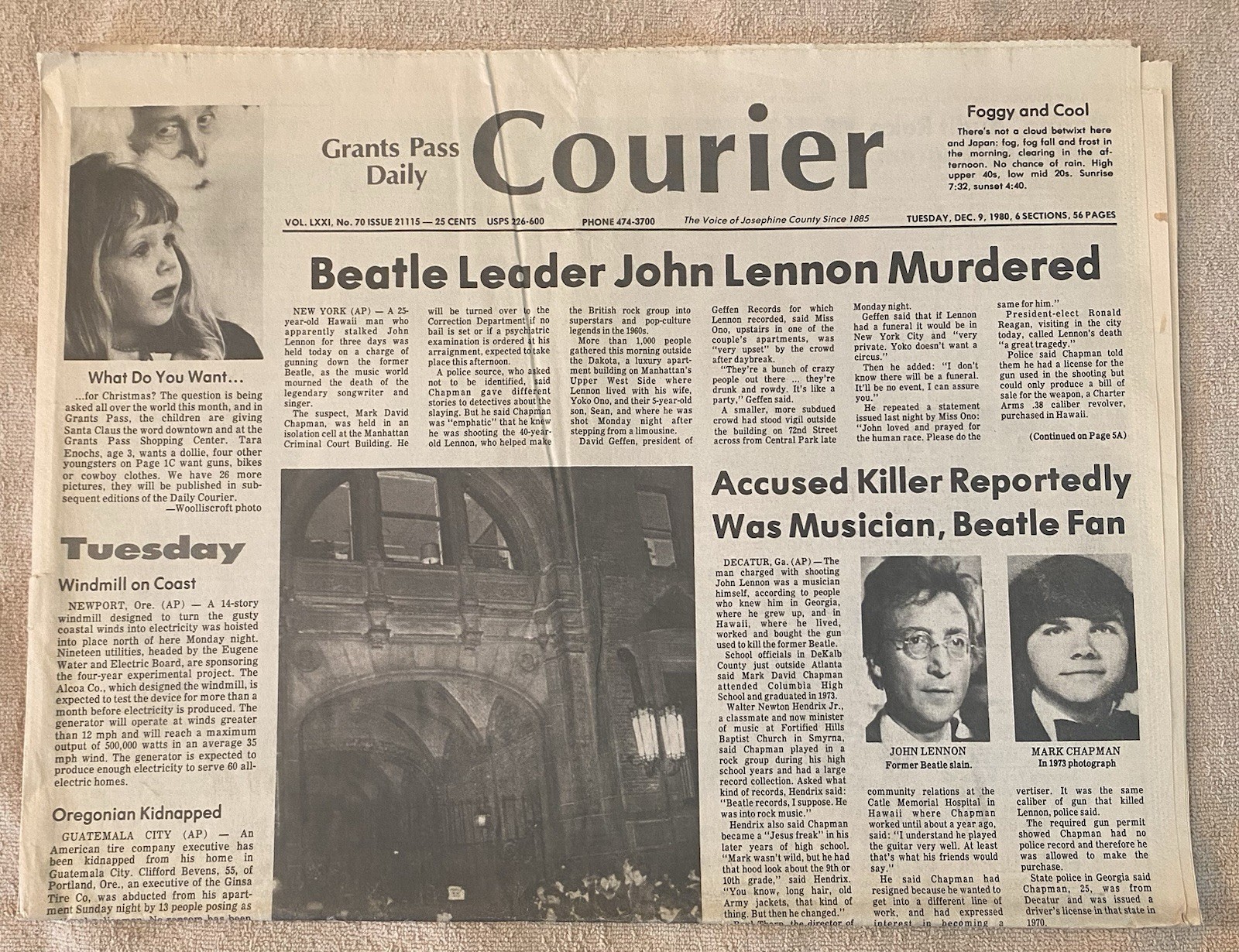Collection of Vintage Newspapers Featuring Historic Events, 1964-2003, Lot of 14