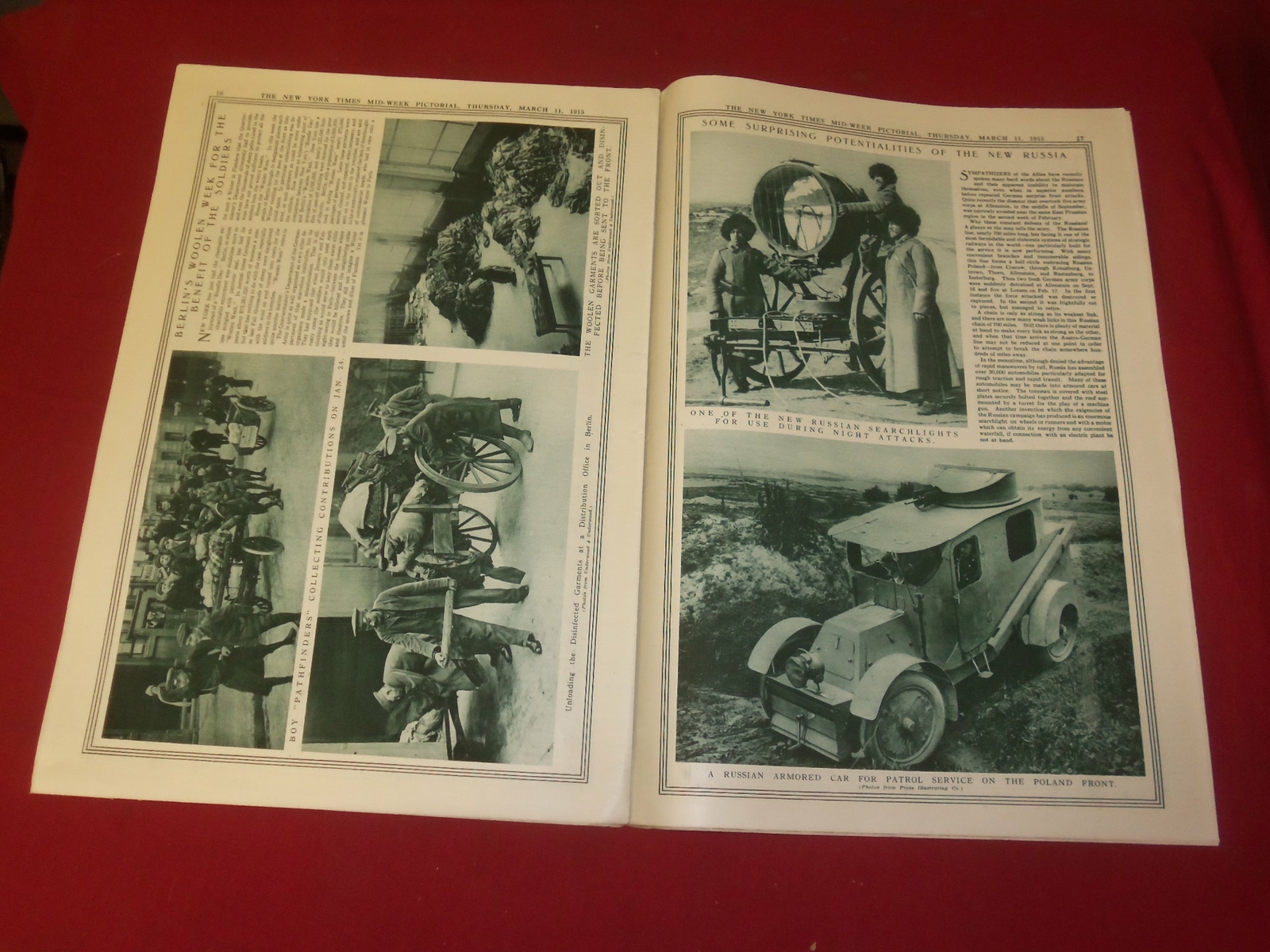 1914 NOVEMBER 5 NY TIMES PICTORIAL WAR EXTRA SECTION – INDIAN LANCER – NP 3936
