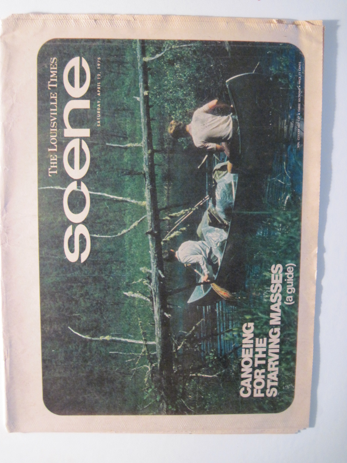 Louisville Times Scene. (1975) Canoeing! Marijuana Parties! Cincinnati Reds!