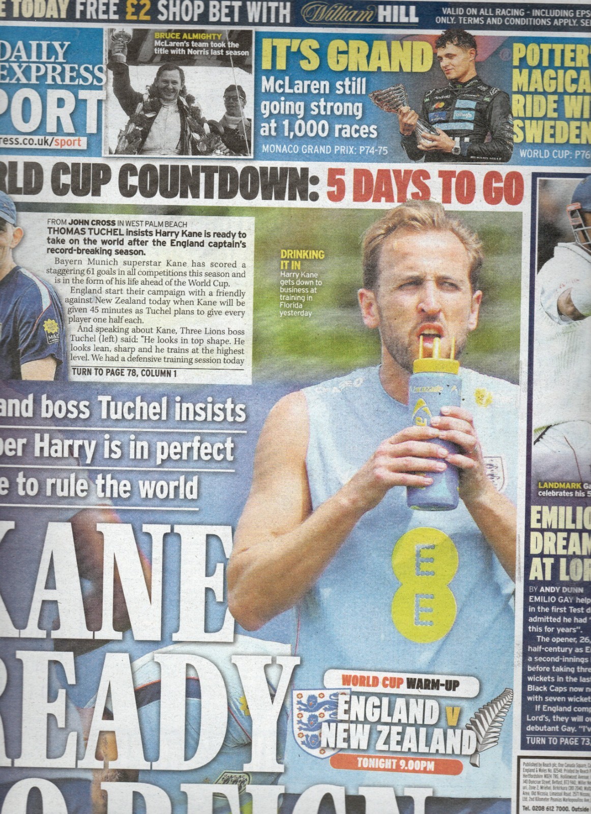 Daily Express Newspaper June 6 2026 – Paul Terry, D-DAY Commemorative Edition