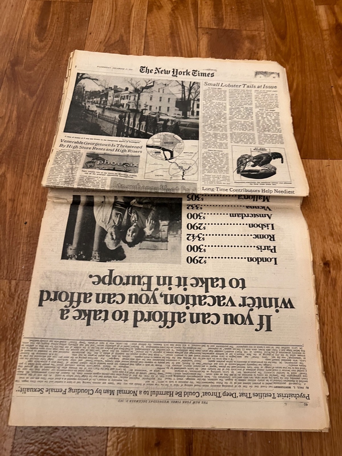 New York Times Paper December 27 1972 Late Edition Truman is Dead