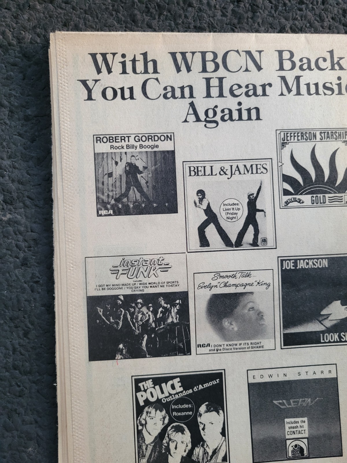POPTOP THE RECORD BUYER’S GUIDE, April 1979, Police, Rick James, Tavares