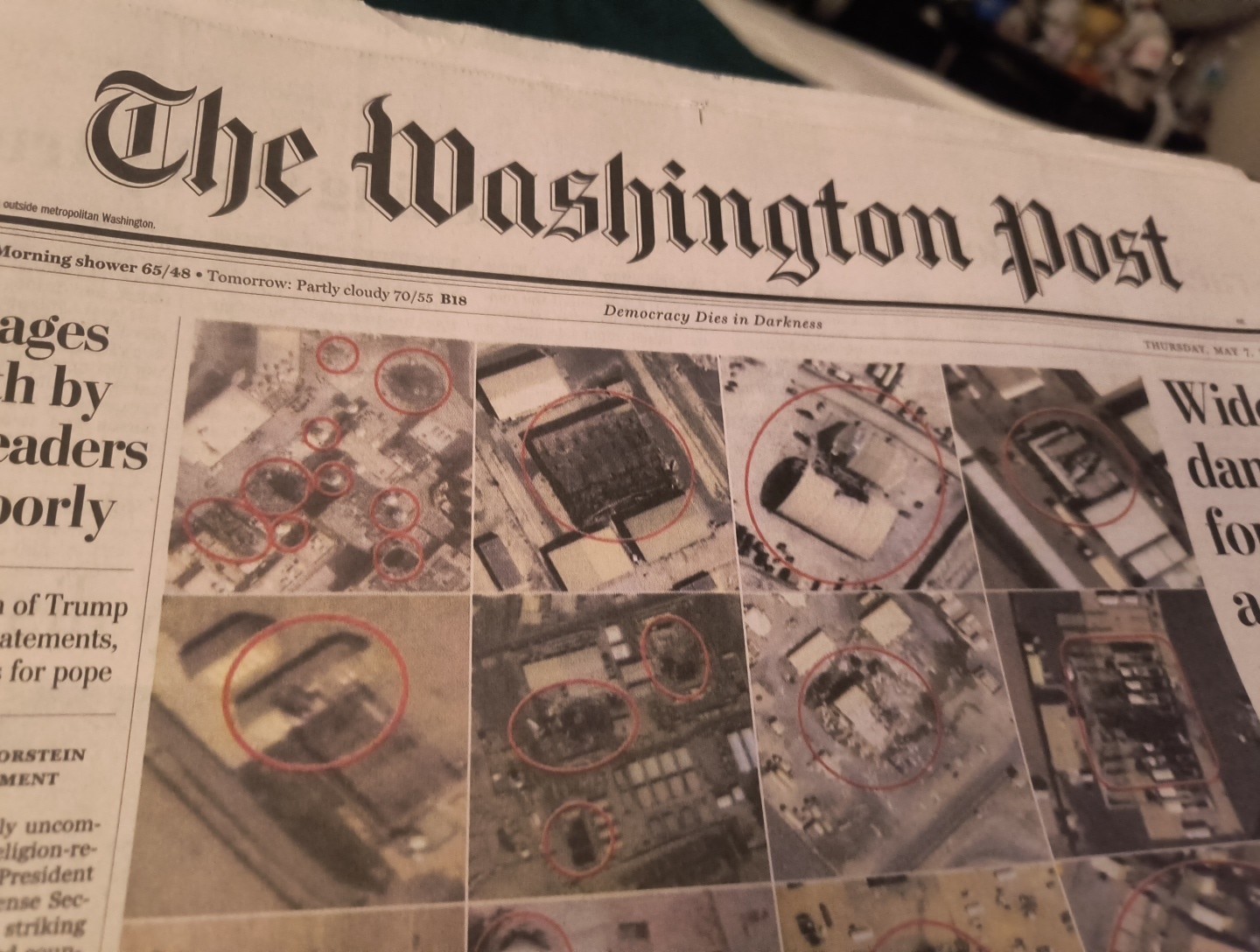 The Washington Post Thursday May 7 2026