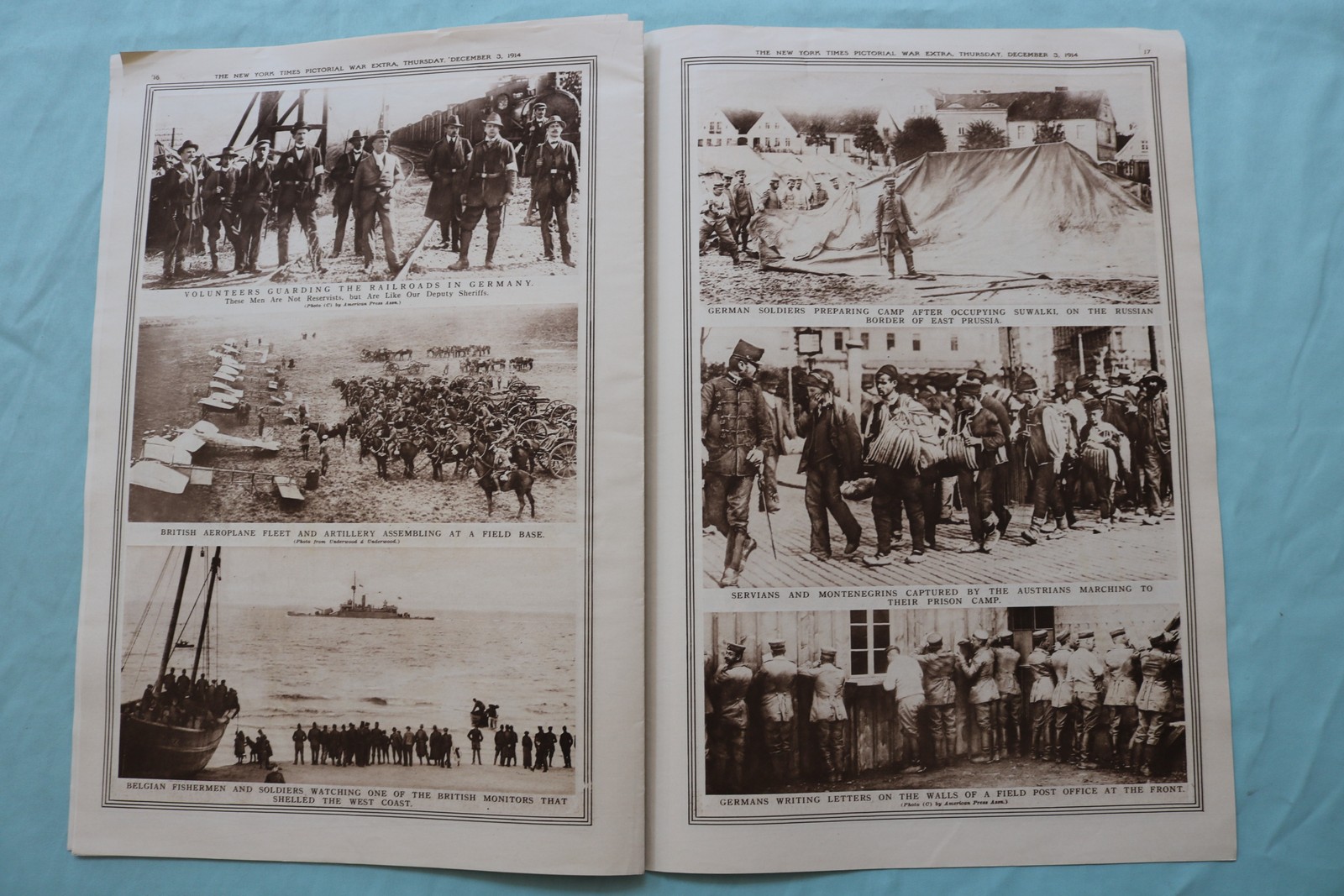1914 DEC 3 NEW YORK TIMES MID-WEEK PICTORIAL WAR EXTRA- EARL KITCHENER – NP 9123