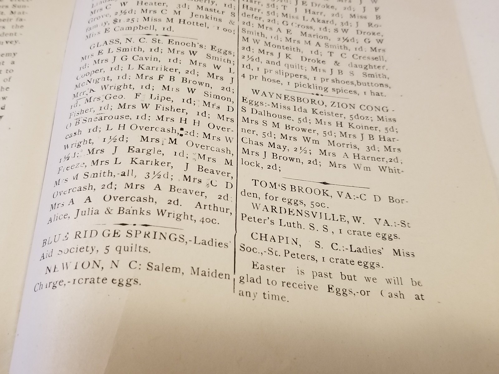 The Messenger 1915 Salem VA Lutheran Orphan Home Monthly Newsletter Vol XV No 5