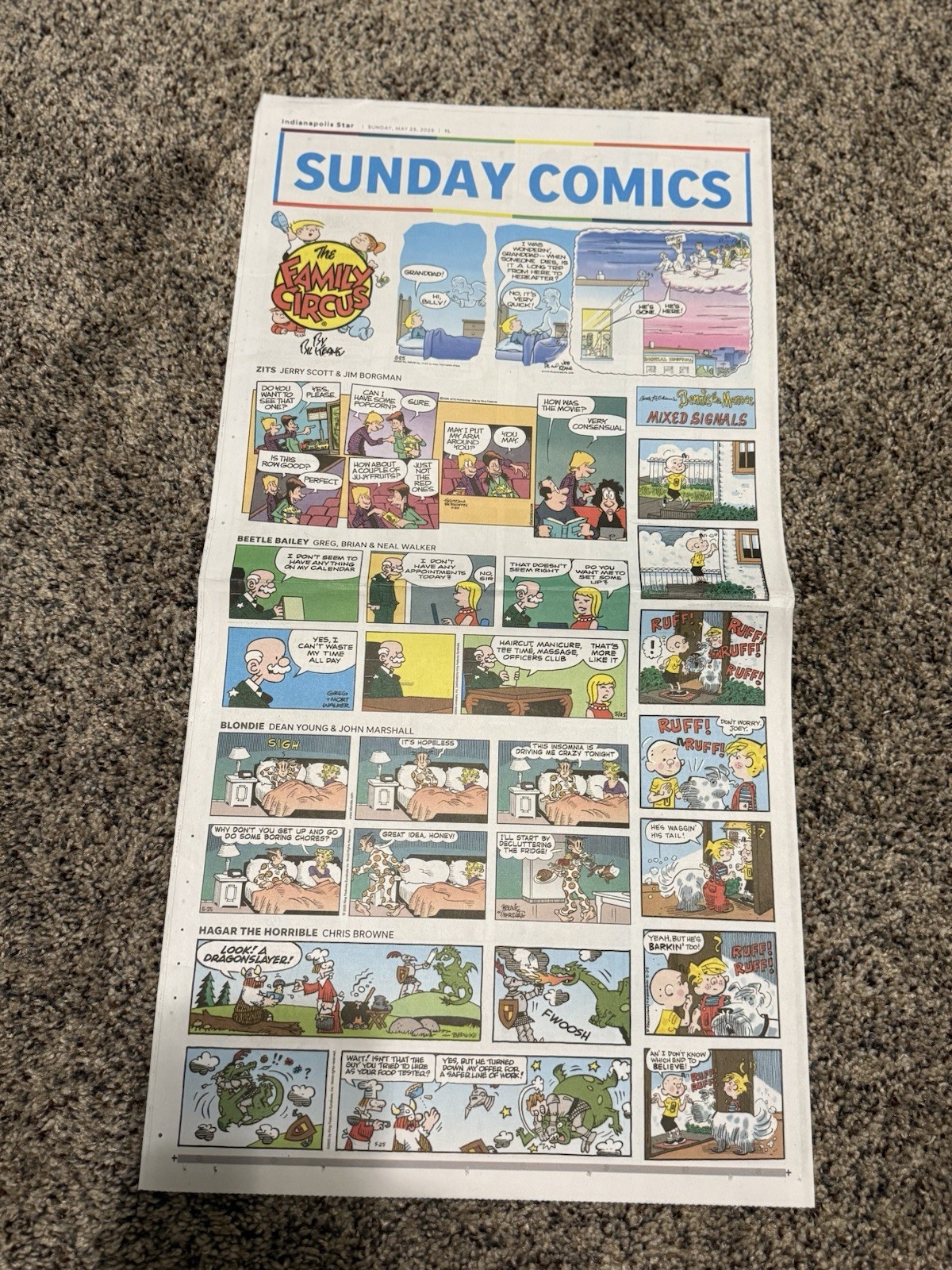 The Indianapolis Star May 25, 2025 Newspaper- Indy 500 2025 Race Preview NEW