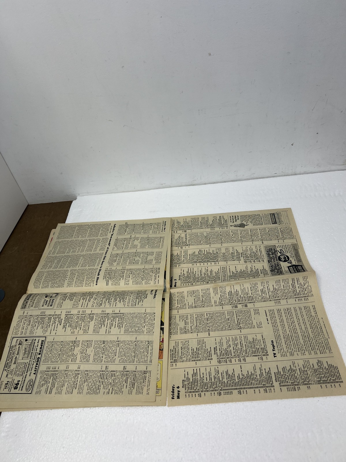 MAY 1 1960 Philadelphia Inquirer Newspaper Circus Posters & SUNDAY COMIC SECTION