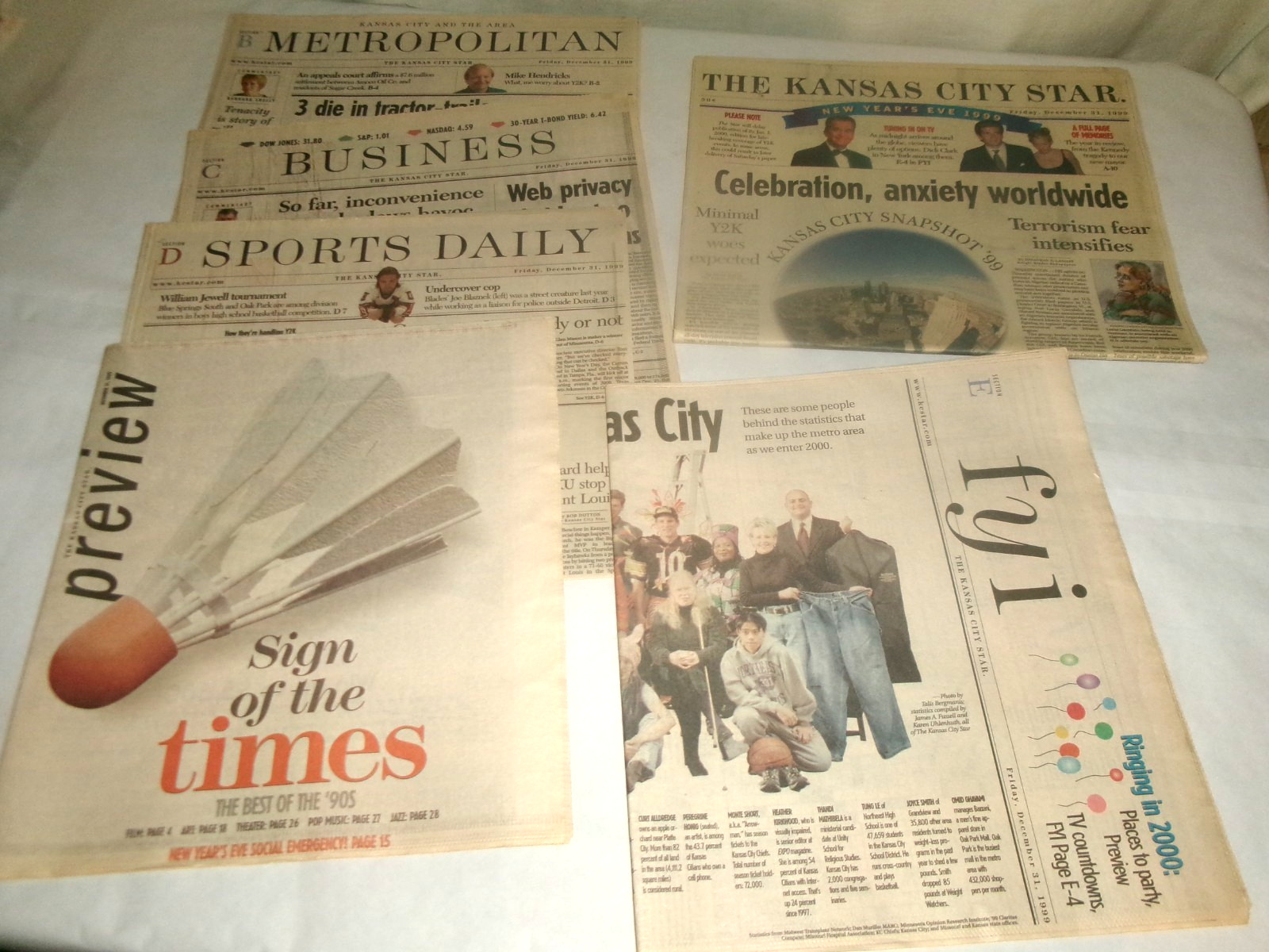 The Kansas City Star Newspaper December 31, 1999