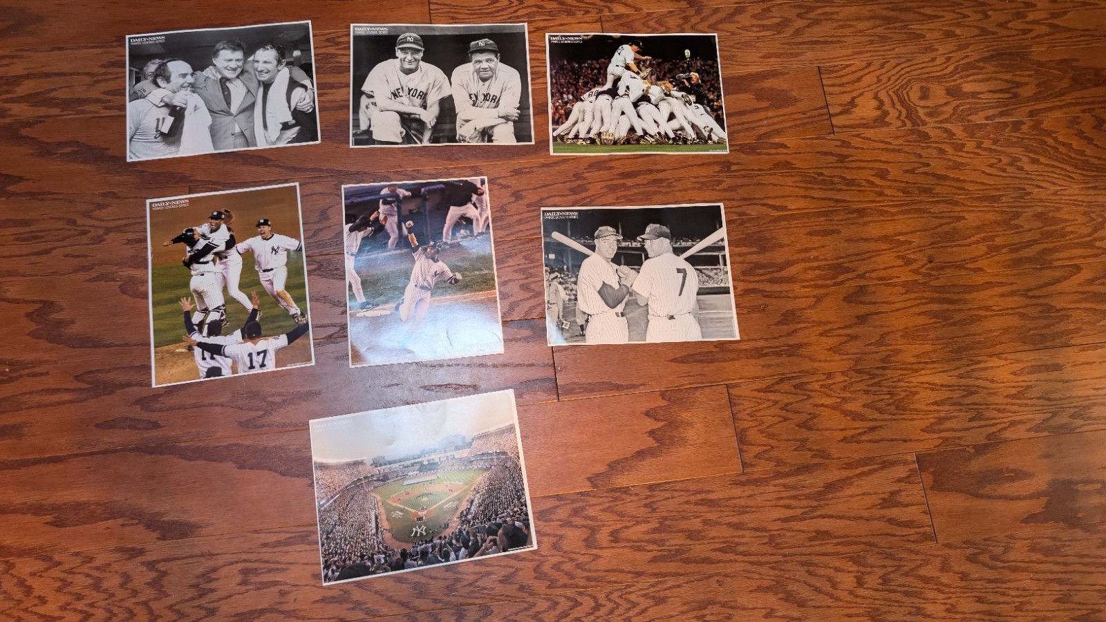 7-8×10 Yankee Daily News Pictures from the Past