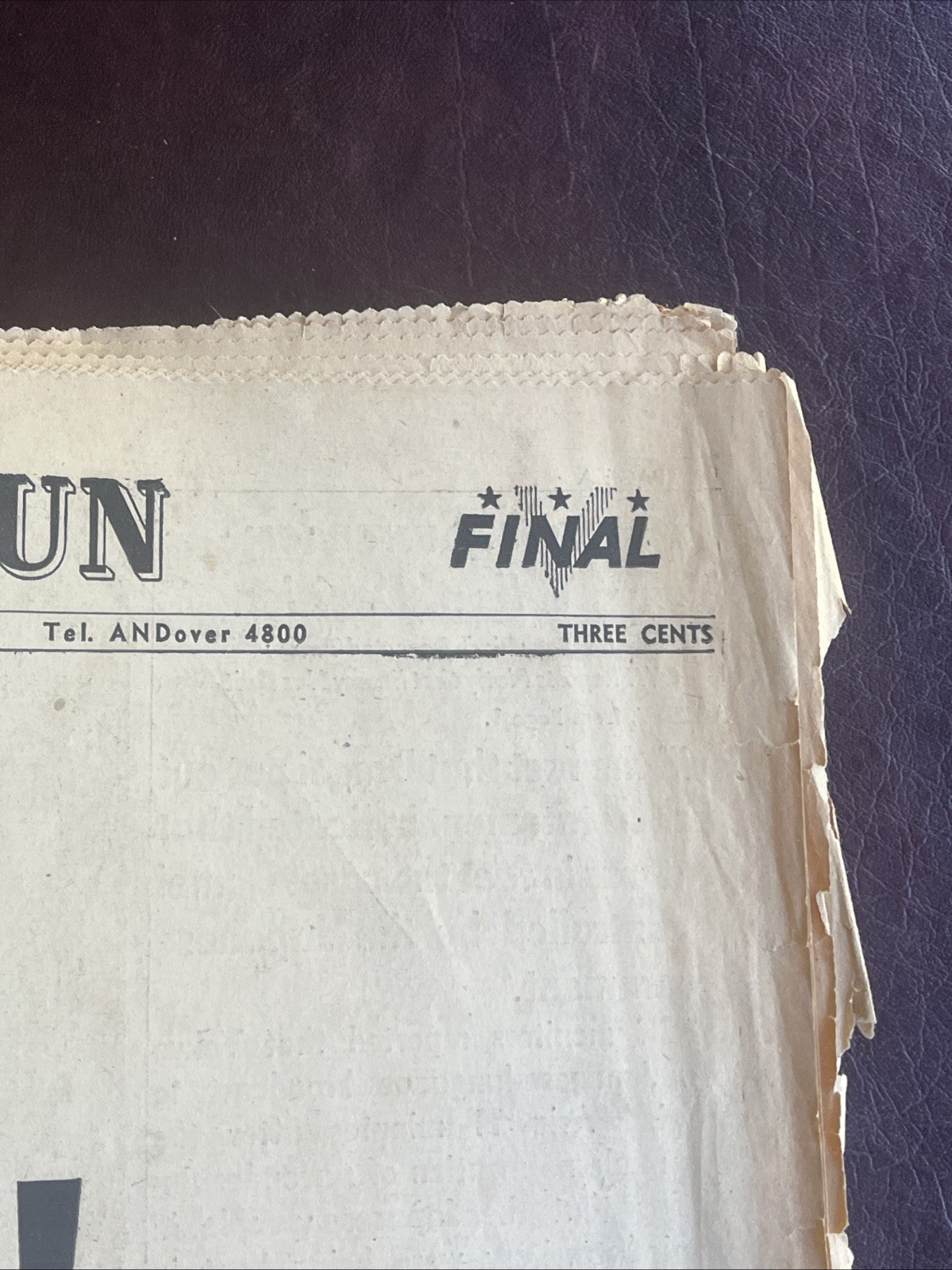 August 14 1945 Chicago Sun Extra Peace Victory End Of World War II