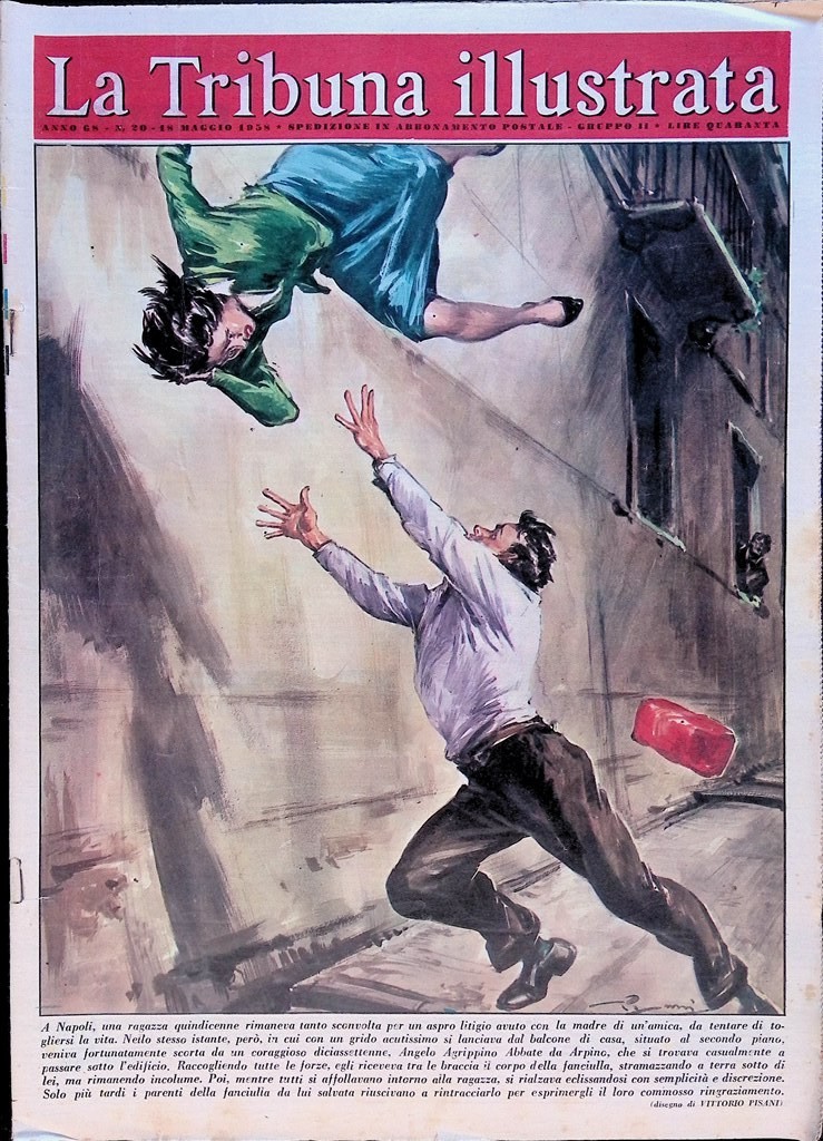 La Tribuna Illustrata May 18, 1958 Cannes Cinema Charles Dickens Julius III