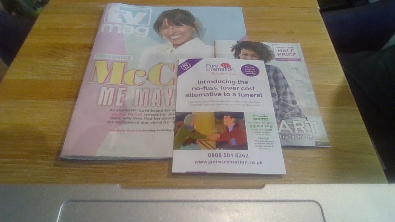 THE SUN TV Magazine 2023 DAVINA McCALL NM w/ INSERTS Love Island Big Brother