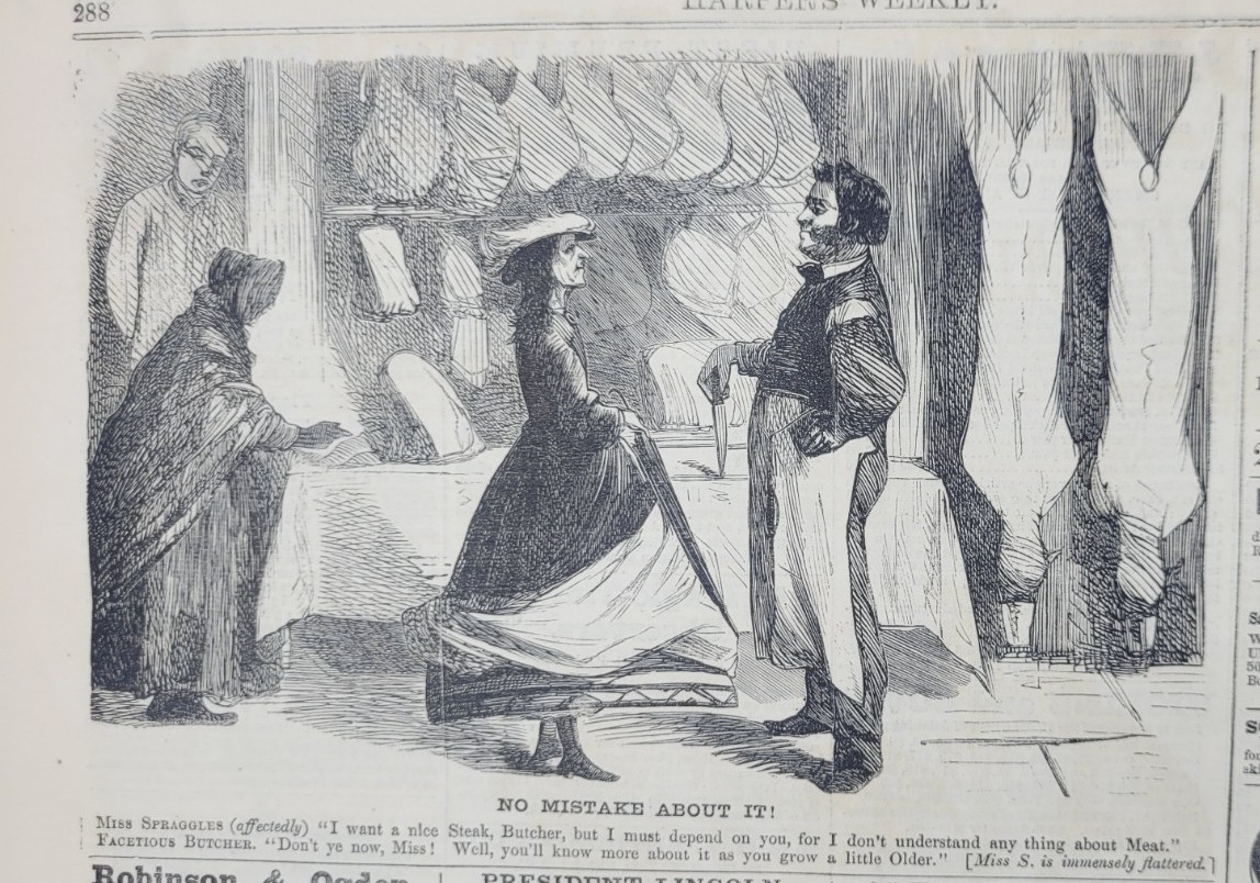 Harper’s Weekly 5/5/1866 Scenes from Memphis Tennessee / Orphanage Memphis Tenn.