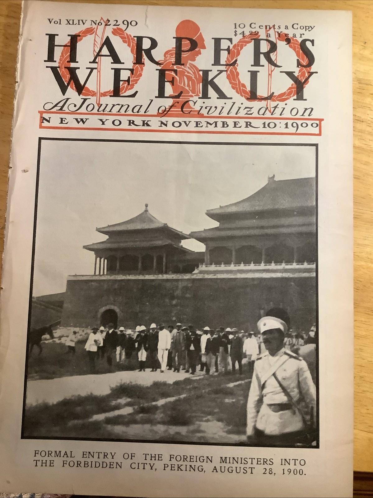 1900 HARPERS WEEKLY NEWSPAPER / MAGAZINE ~ WONDERFUL CONTENT