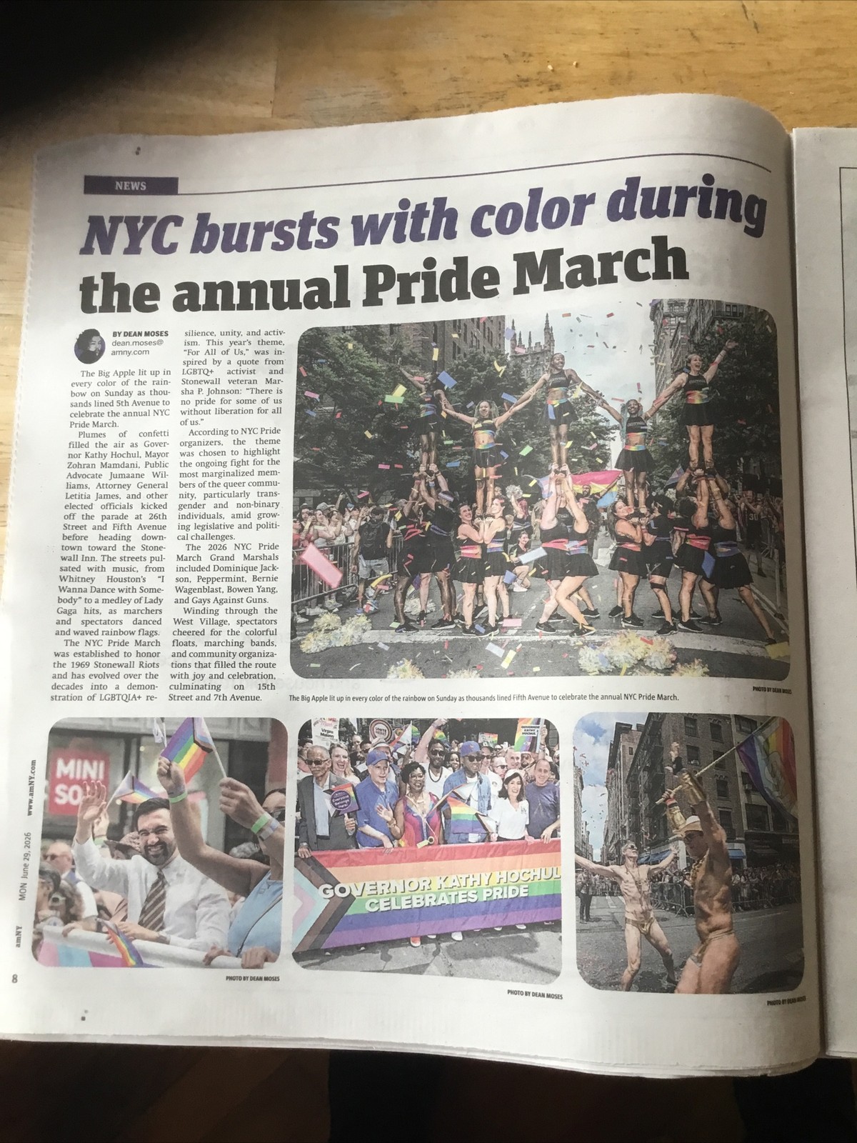 New York City Gay Pride March Parade 2026 The Big Apple NYC In Rainbow Colors…