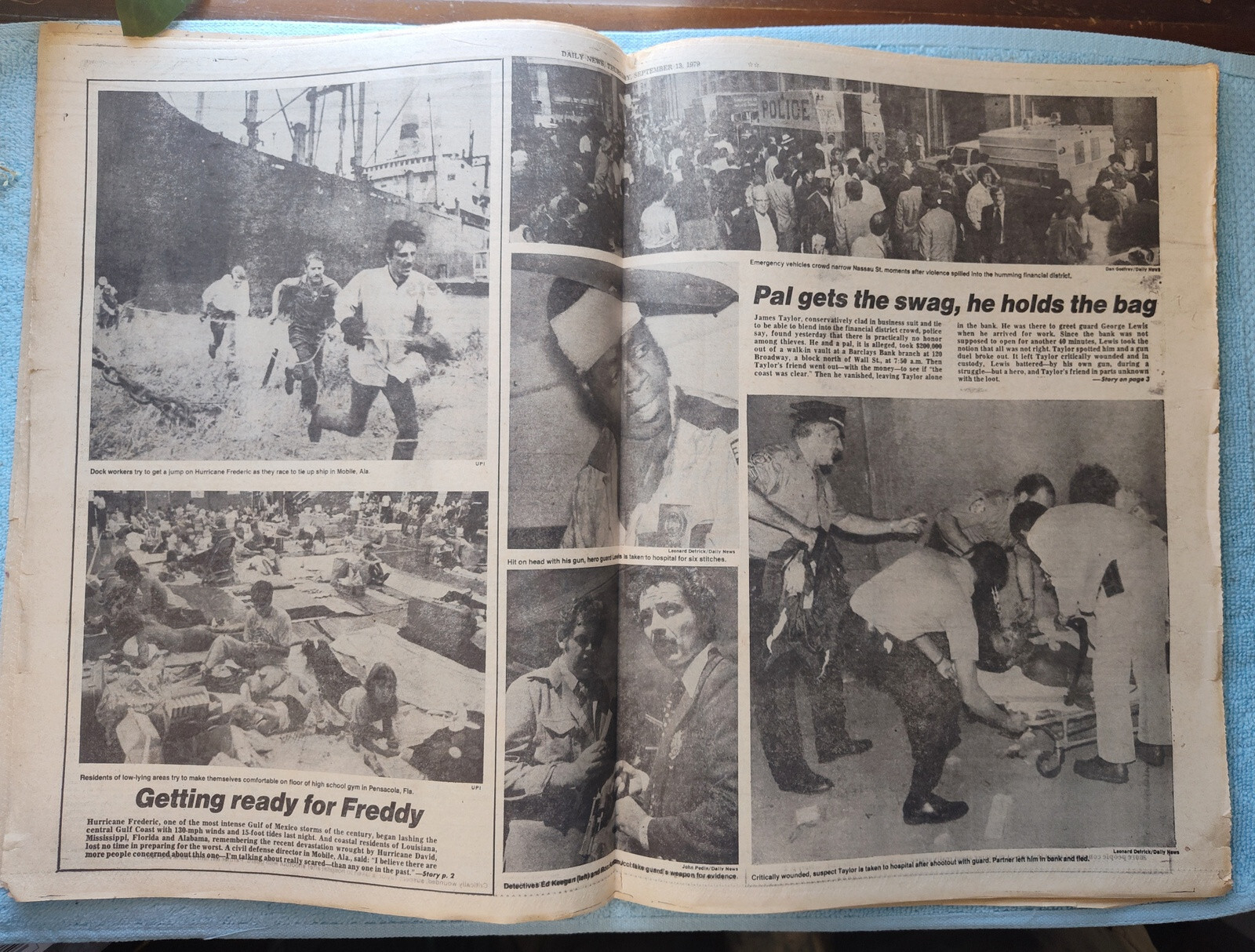 New York Daily News 13 September 1979 Jimmy Carter Carl Yastrzemski 3000th Hit +