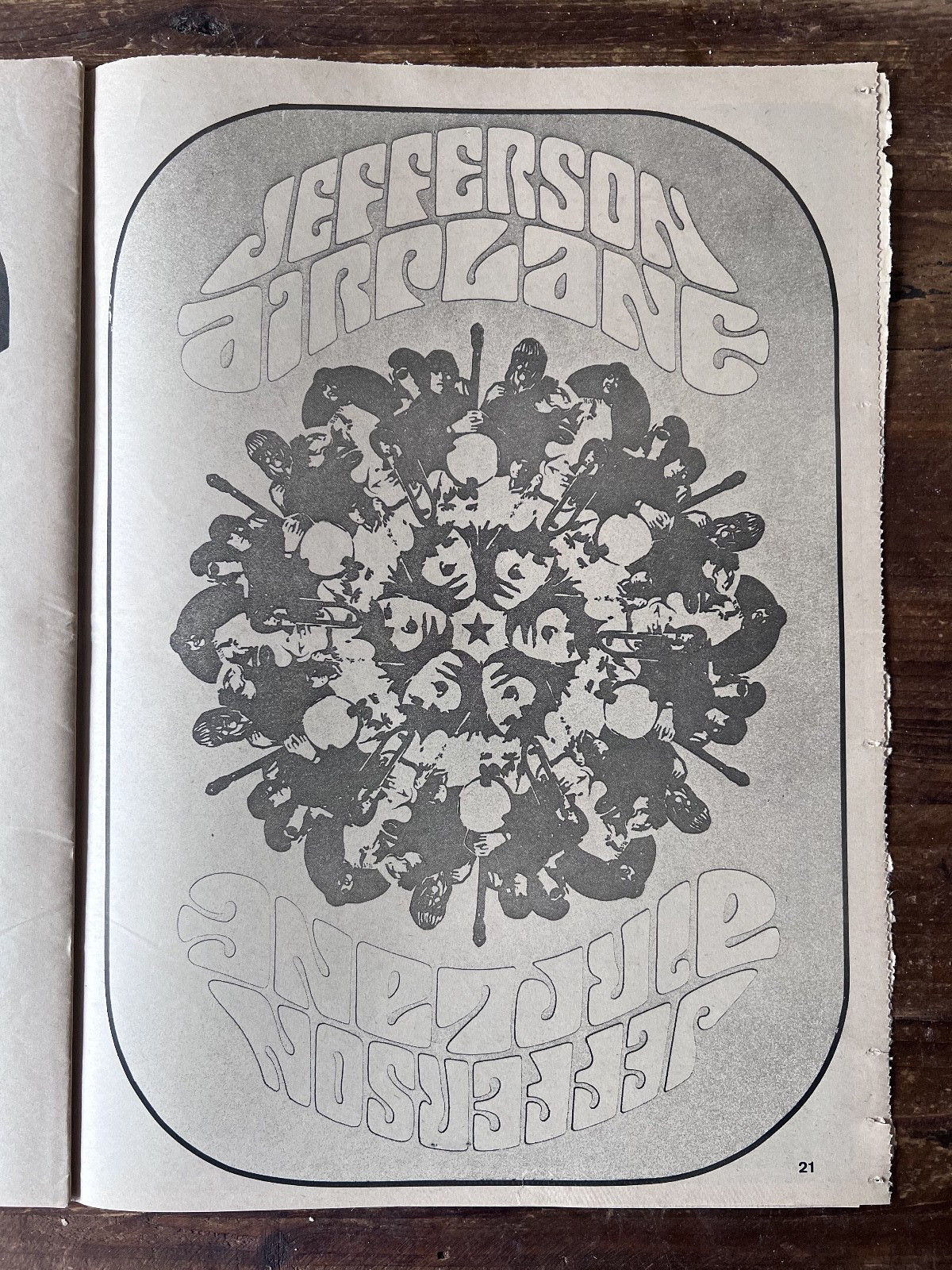 Seattle Helix Counterculture Psychedelic Newspaper Vol. 2/6 Jefferson Airplane