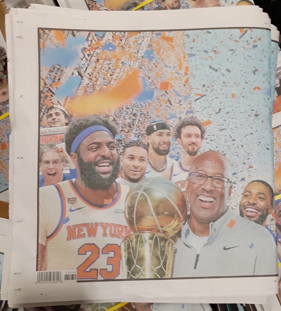 New York Post NY KNICKS Parade Special Kings of the City 2026 Champs Newspaper