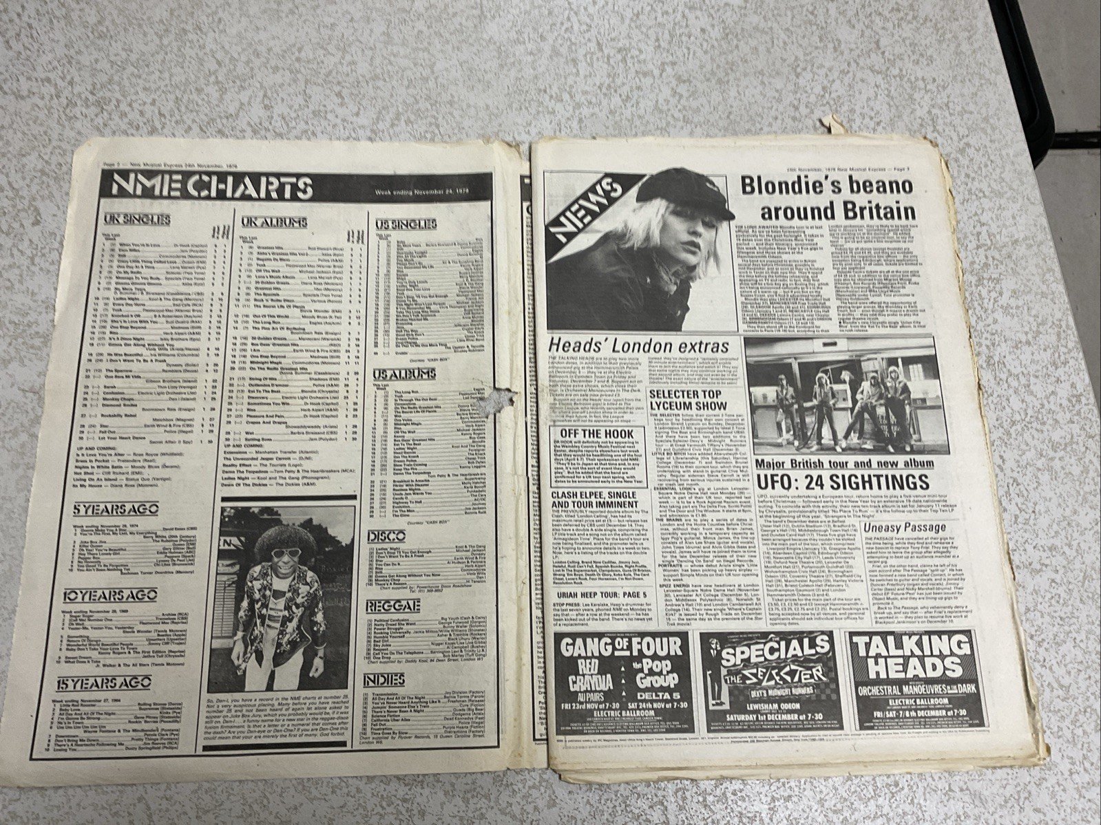 NME Newspaper – 24th November 1979 – The Thinker