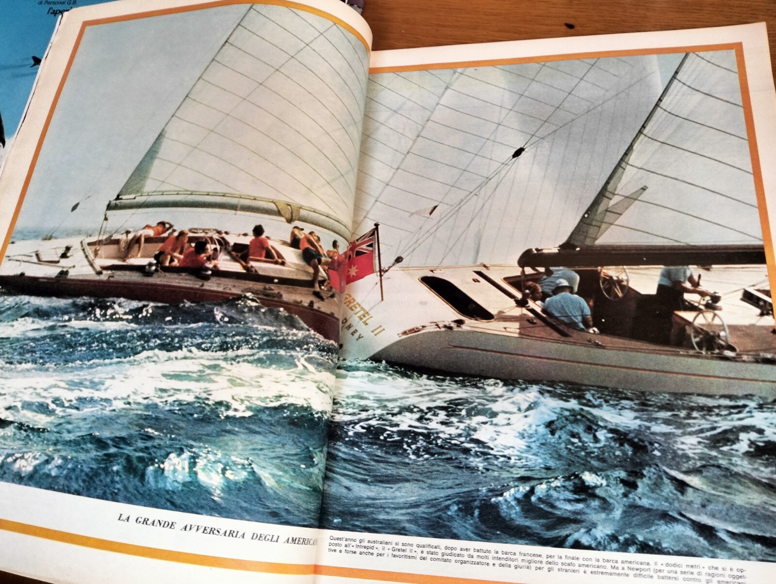 EUROPEAN 1970/41=ANGELO RIZZOLI=AMERICA’S CUP=MAURO DE MAURO=CHRISTINE JORGENSEN