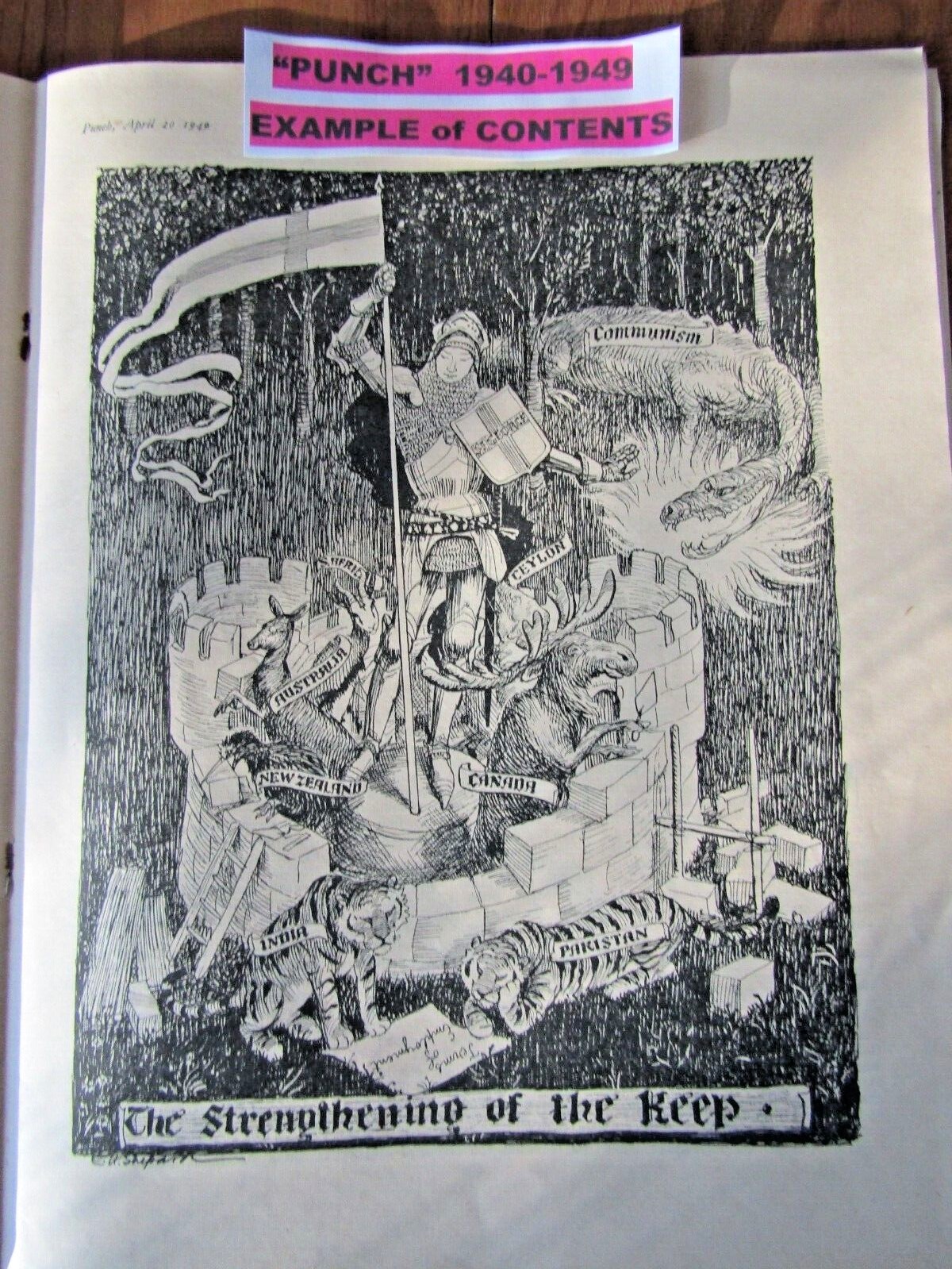 PUNCH MAGAZINES 1940-1949, Huge Selection, Letters, Cartoons, Humour, Adverts