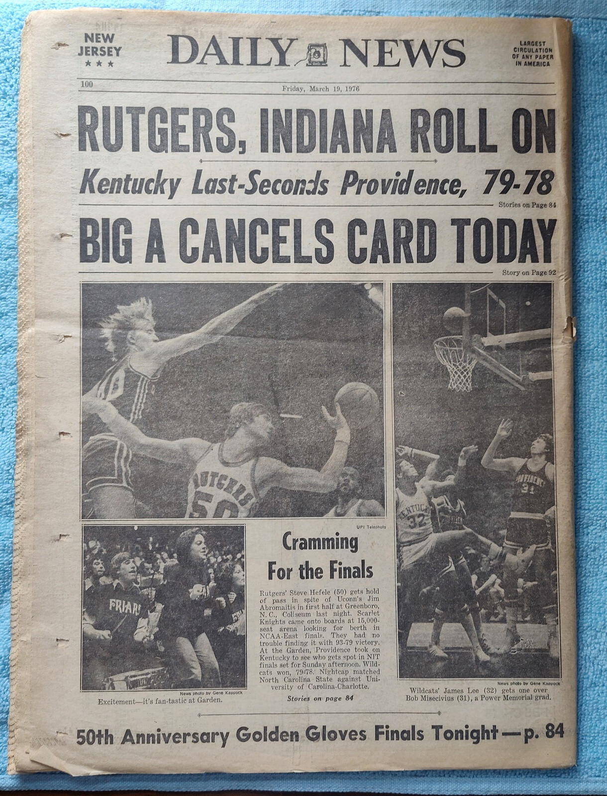 New York Daily News 19 March 1976 Patty Hurst Yogi Berra Toyota Corolla Ad More!