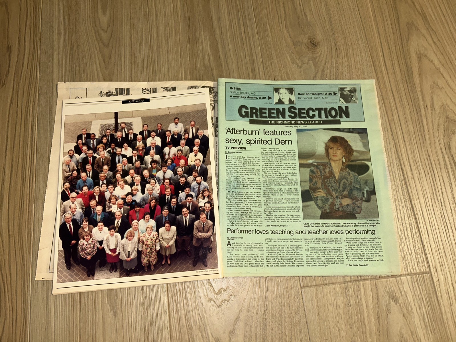NEVERMORE Richmond News Leader Final Edition in Unread Condition May 1992