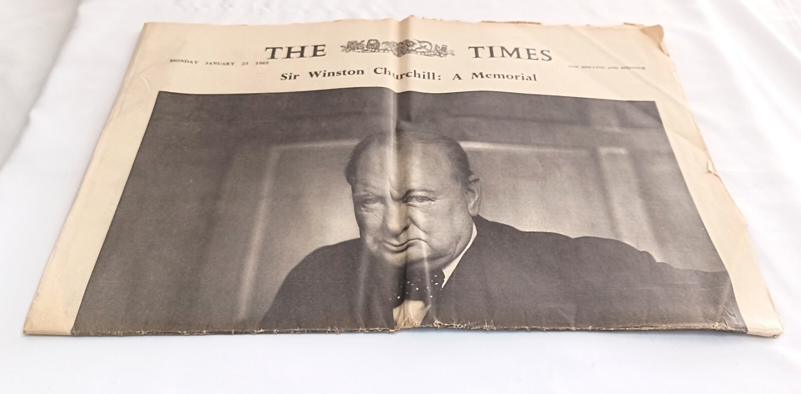 The Times British Newspaper January 25, 1965 CHURCHILL Memorial