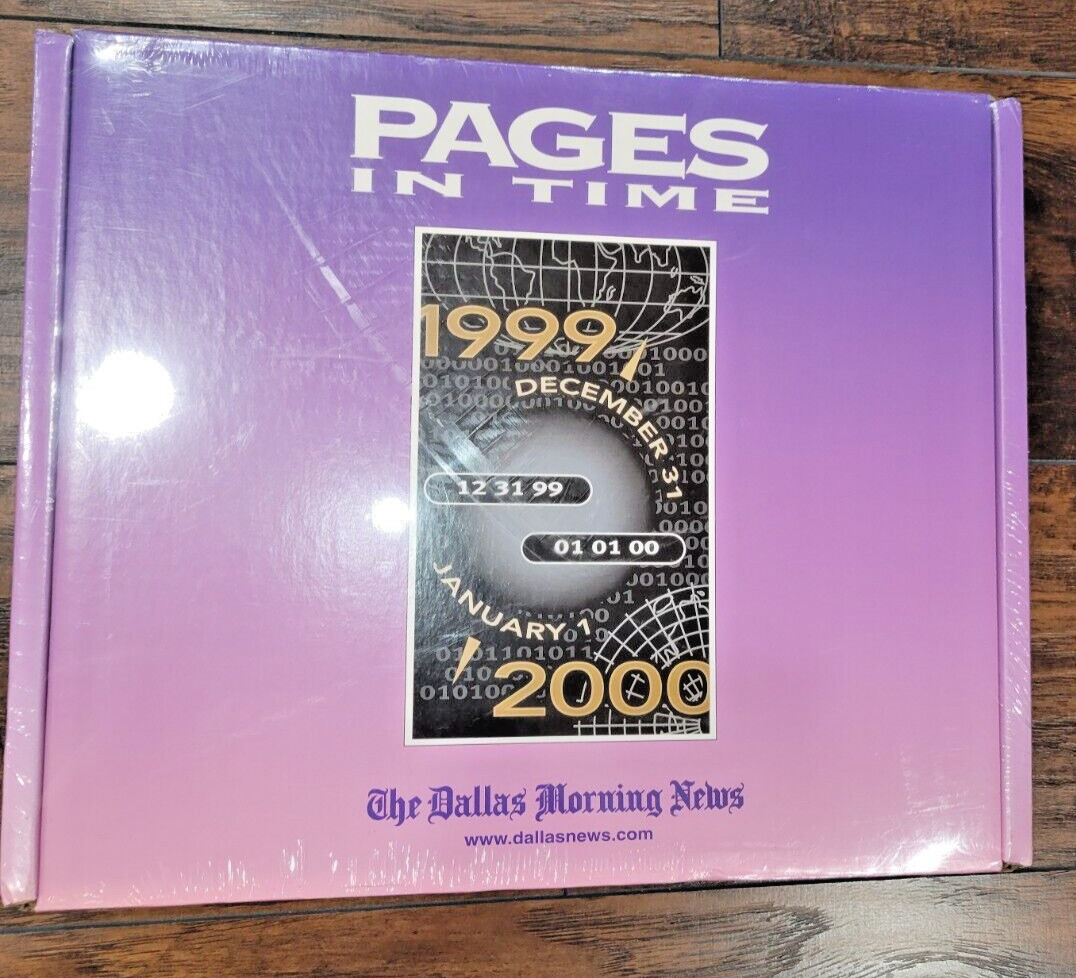 Y2K Millennium Commemorative Edition Dallas Morning New Dec 31, 1999 Jan 1, 2000