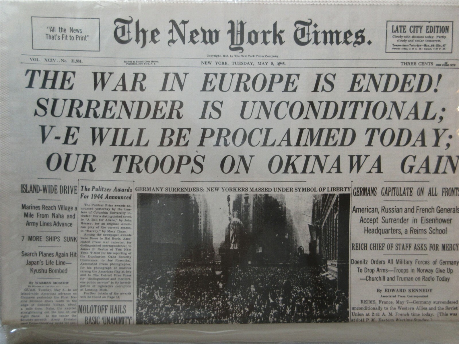 New York Times 10 Days that Shook the World Commemorative Editions