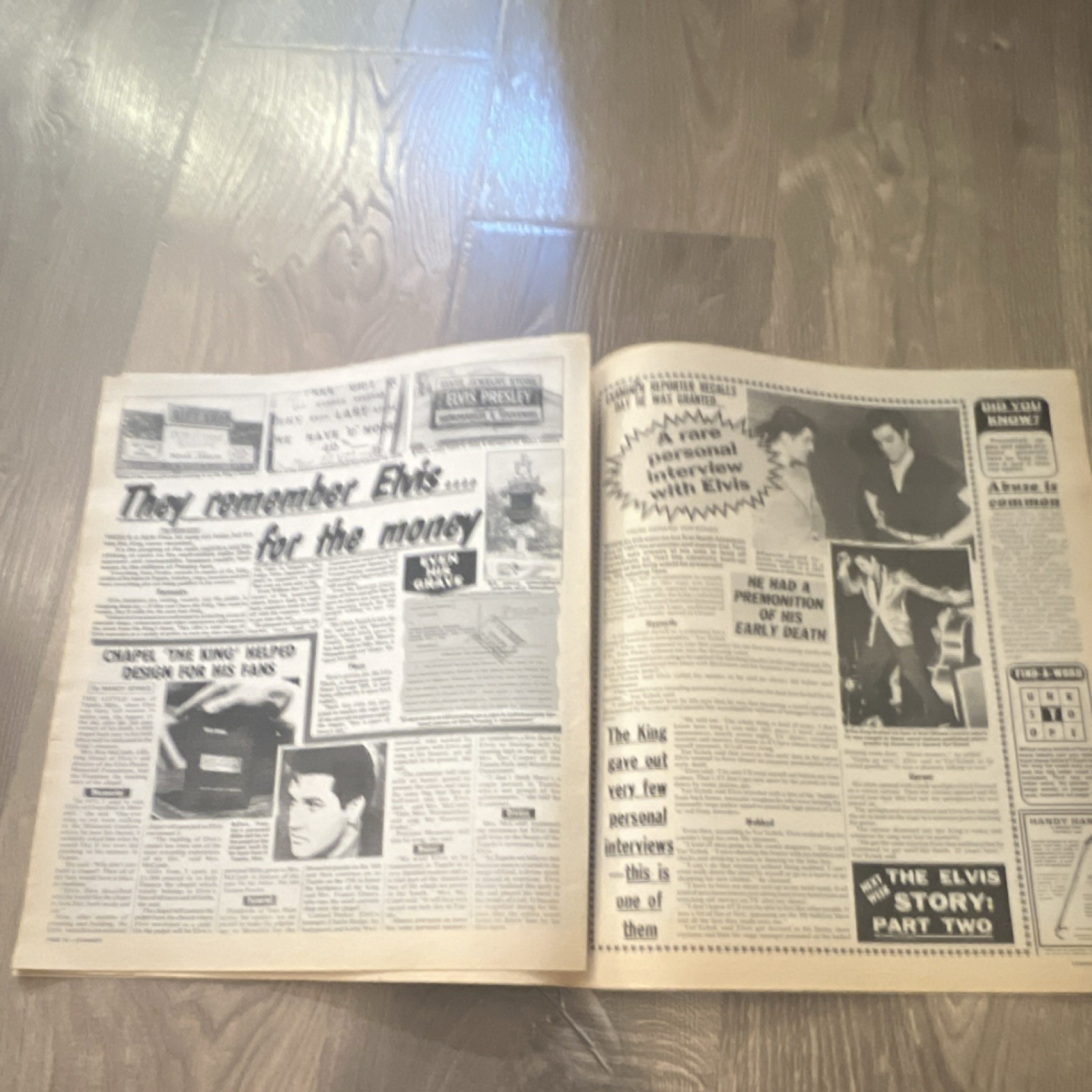 1979 National Examiner Tabloid- Special Memorial Issue The Truth About Elvis