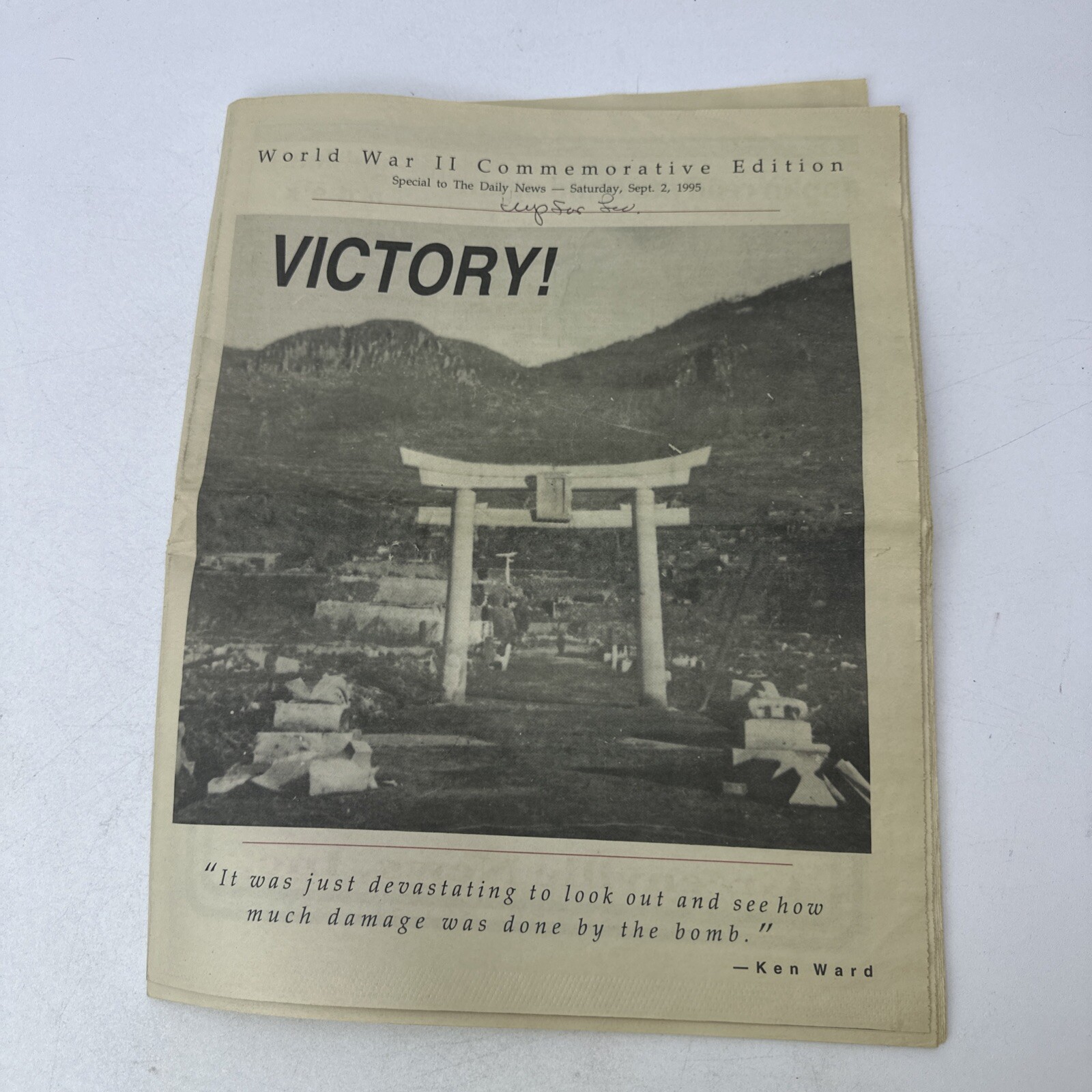 The Daily News 1995 Greenville Michigan World War II Commemorative Edition