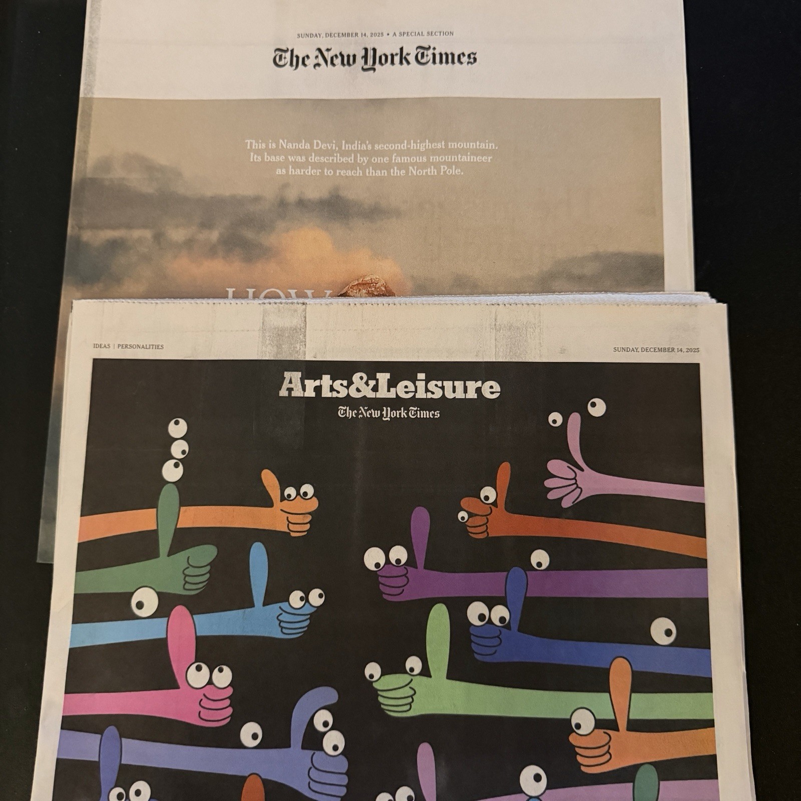 The New York Times Newspaper December 14 2025 SUNDAY Complete Print Paper UNREAD