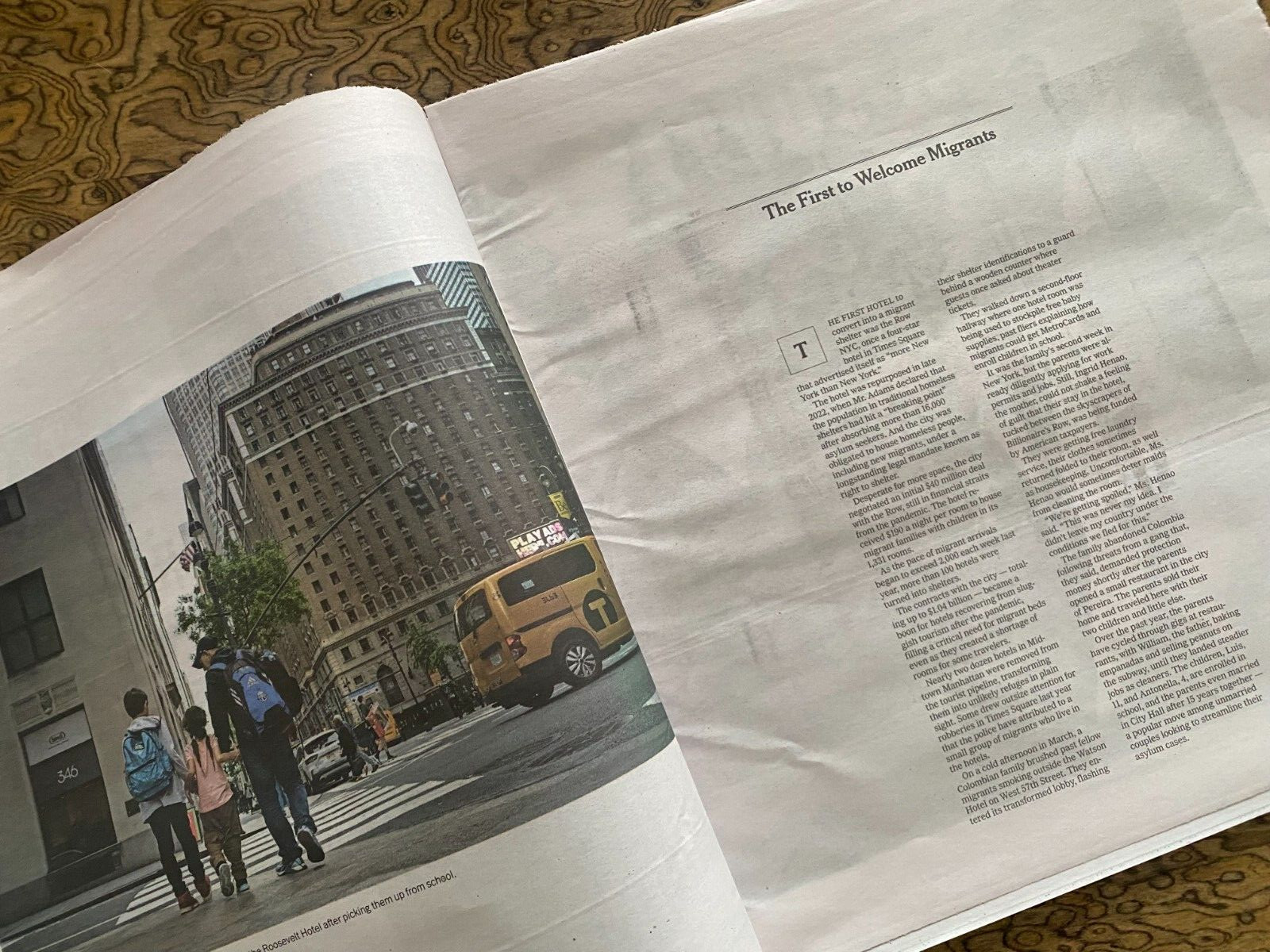 New York City Migrant System NY Time Special Issue 48 Pages January 2025