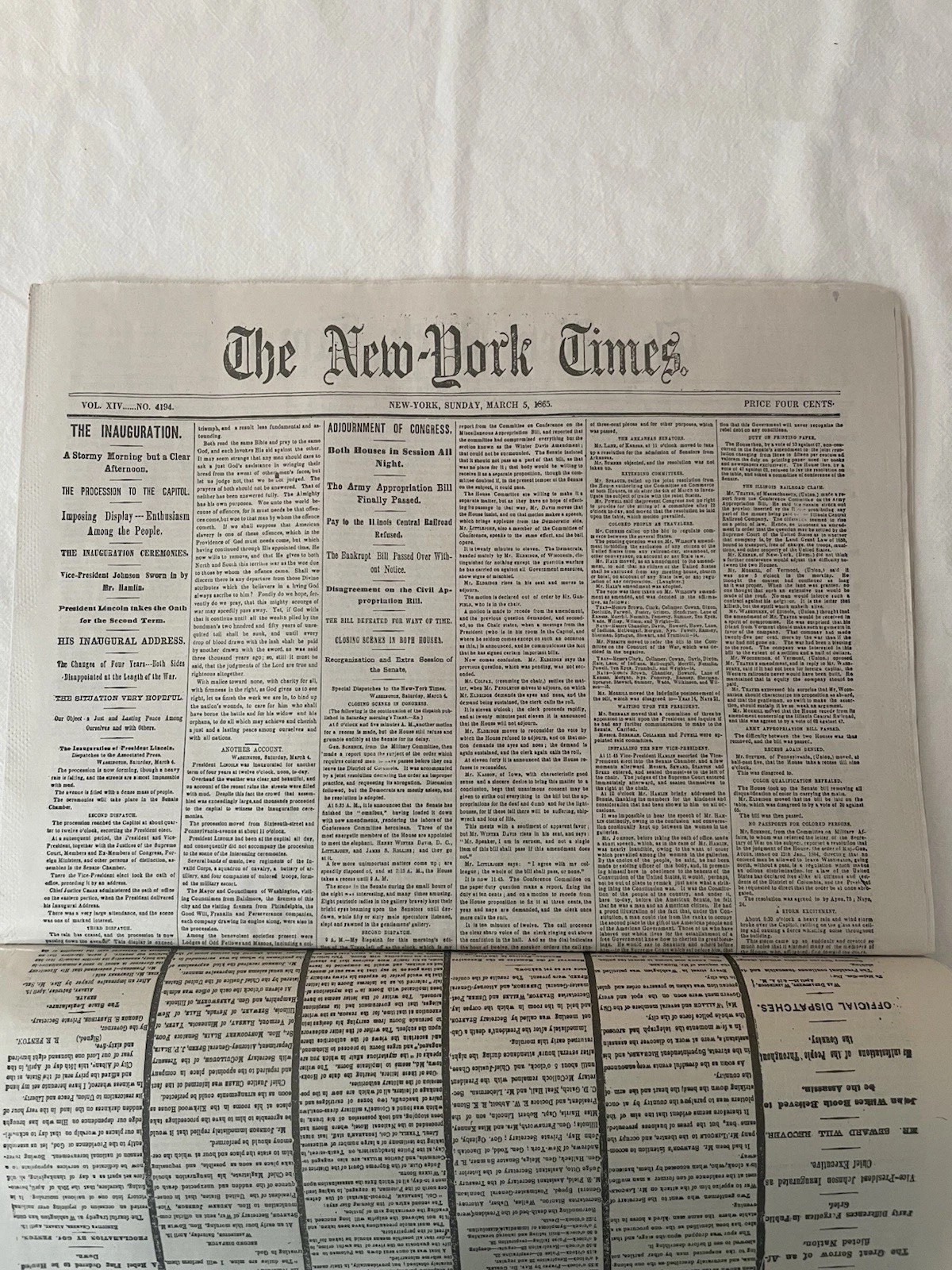2008 New York Times Obama Rare Commemorative Edition Newsprint Set of 2 Superb!!