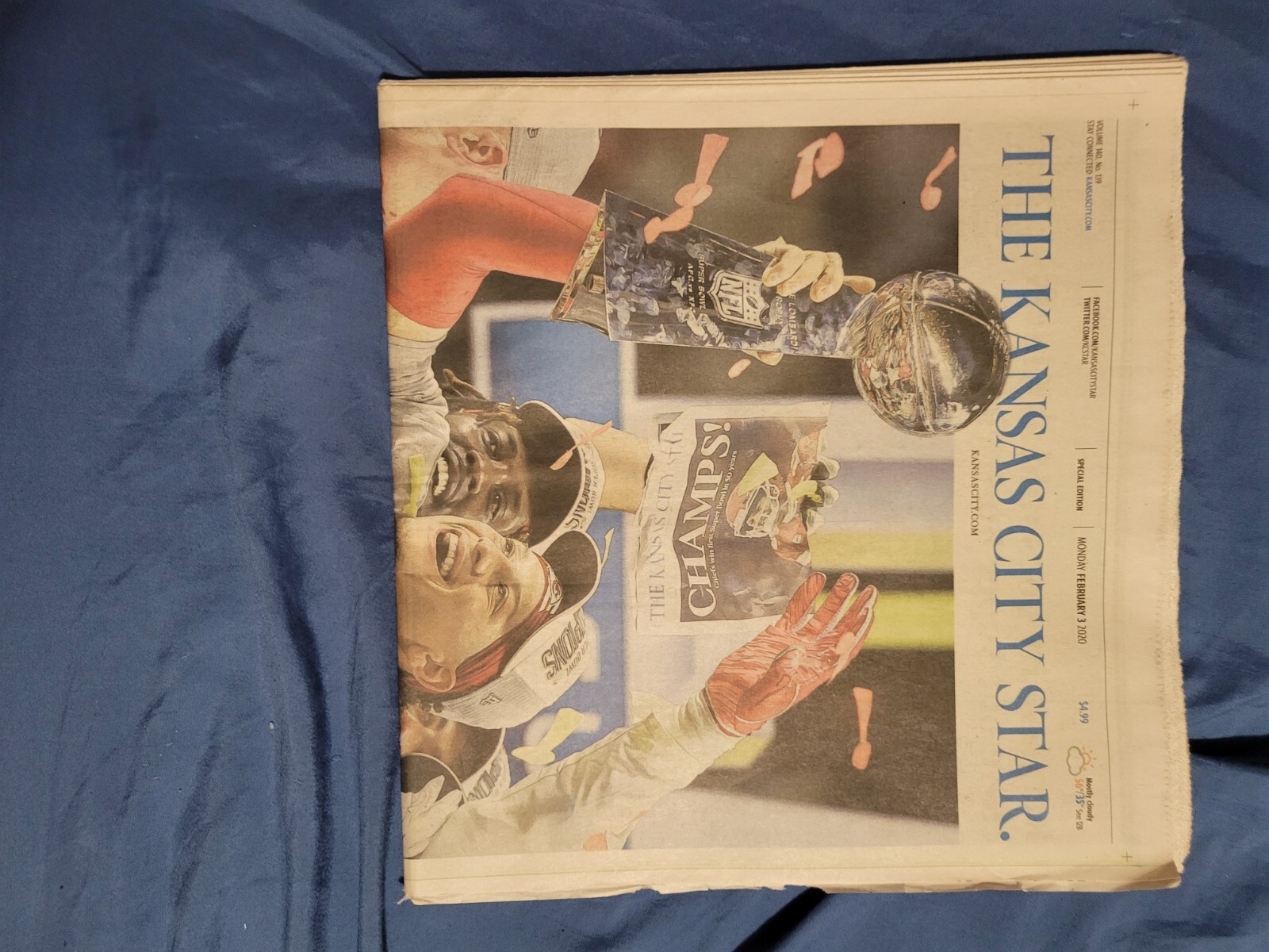 Kansas City Chiefs SUPER BOWL 54 