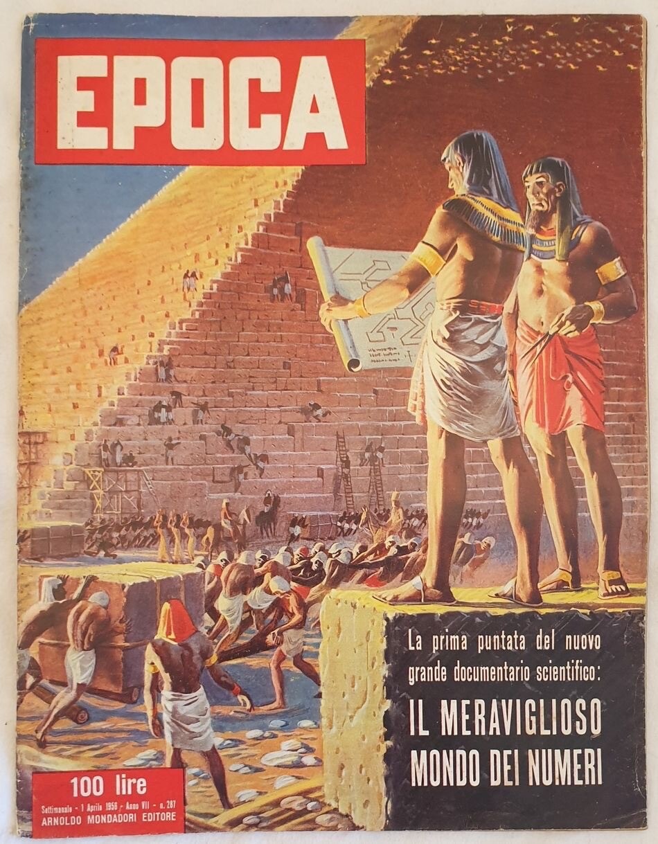 EPOCA RIVISTA 1 APRILE 1956 BIGEARD MINIERE BELGIO DEVON LOCH ALGERIA IPPICA