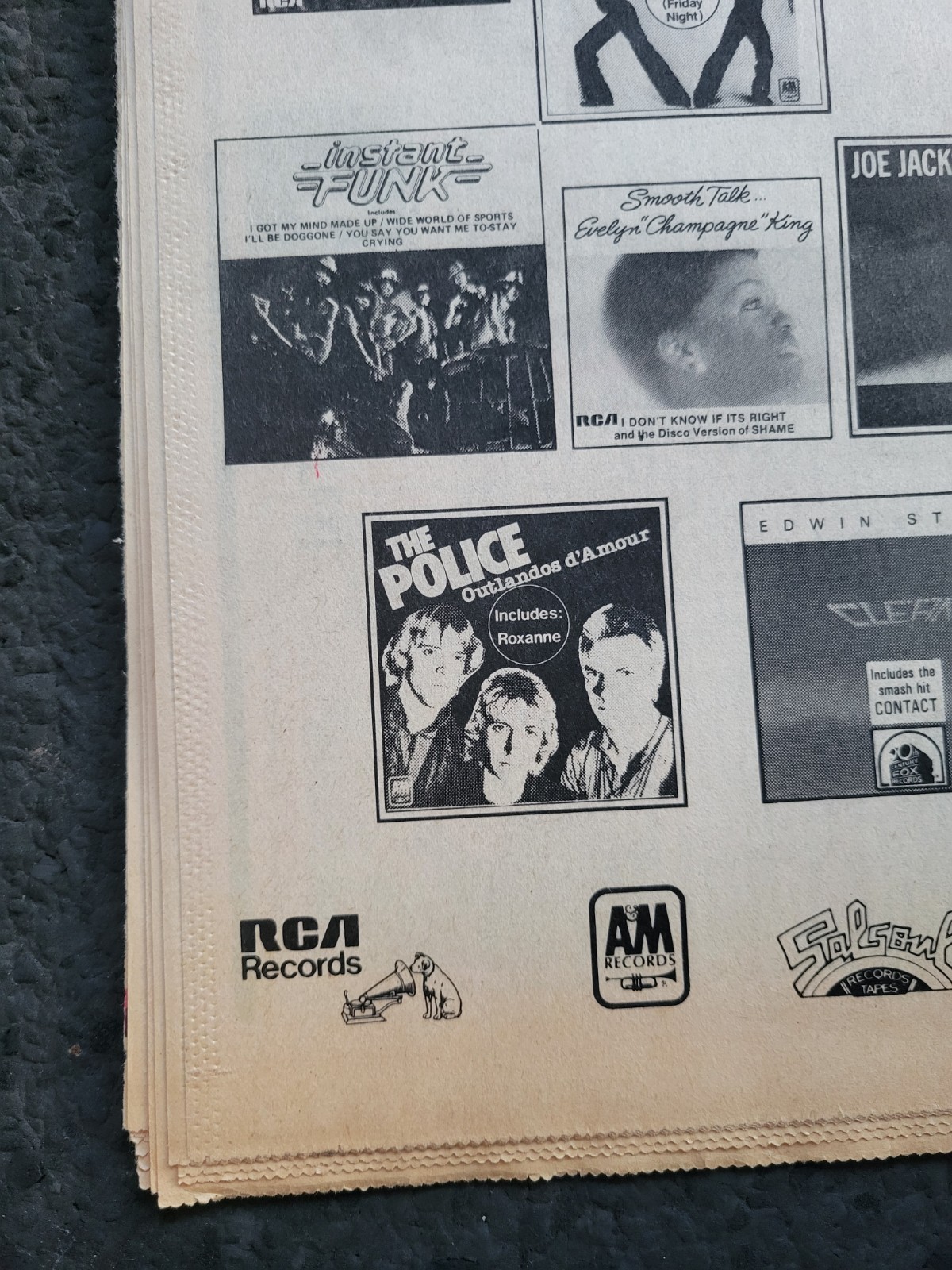 POPTOP THE RECORD BUYER’S GUIDE, April 1979, Police, Rick James, Tavares