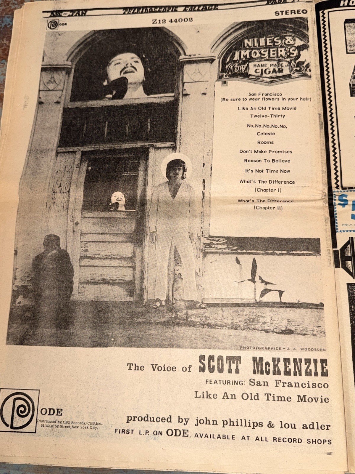 1967 Teleidoscopic Collage Denver The Doors New Year’s Eve Hendrix Family Dog