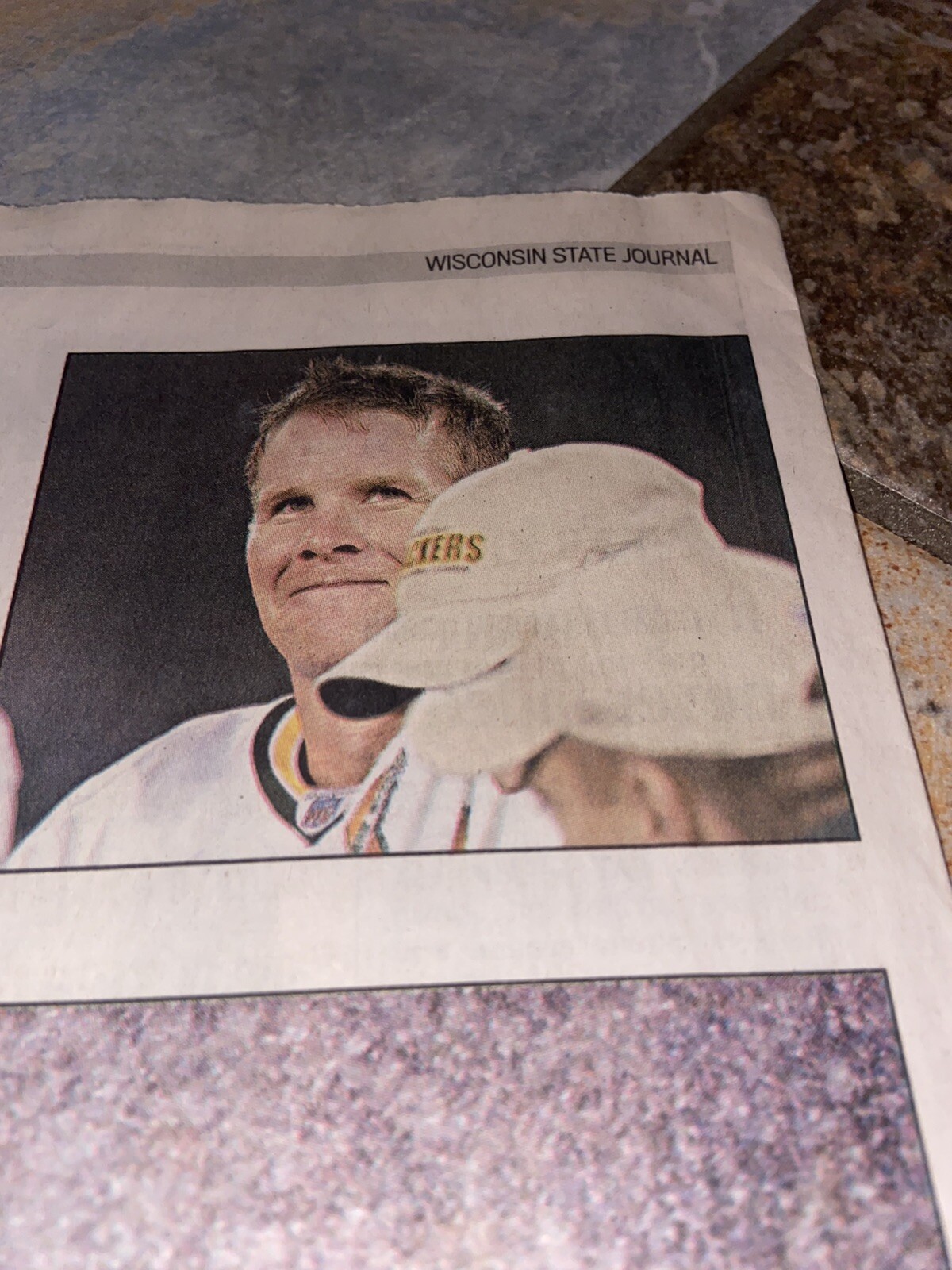 2008 Wisconsin State Journal Brett Favre Commemorative Edition “ Farewell”