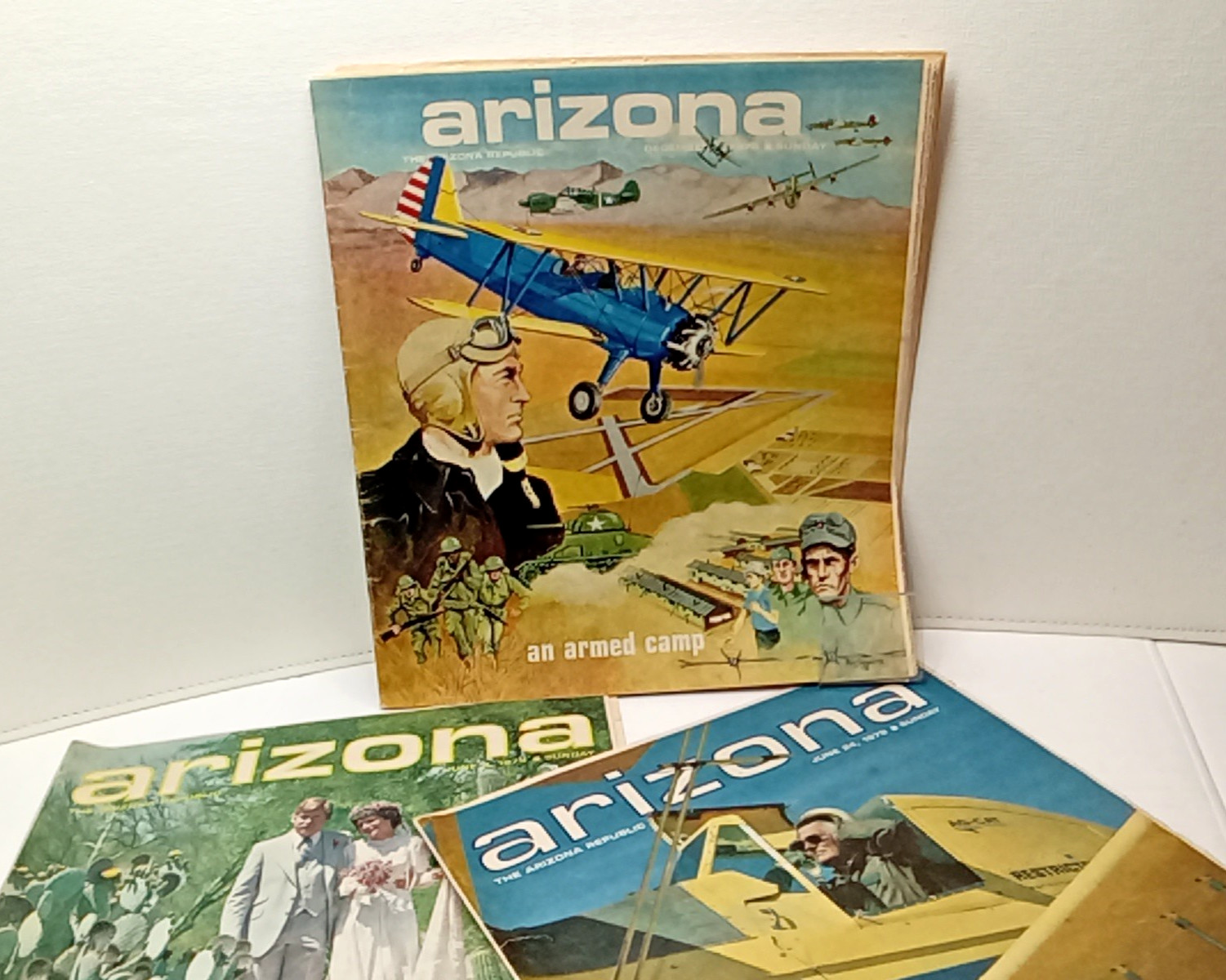 Lot-3 Arizona Republic Sunday Insert Advertising Ephemera Dec 1978 June3+24 1979