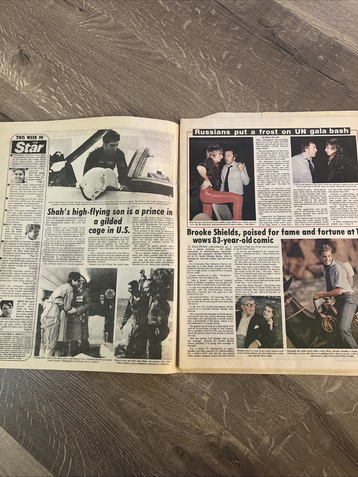 The Star Tabloid Jan 1979 Princess Caroline, Brooke Shields And More