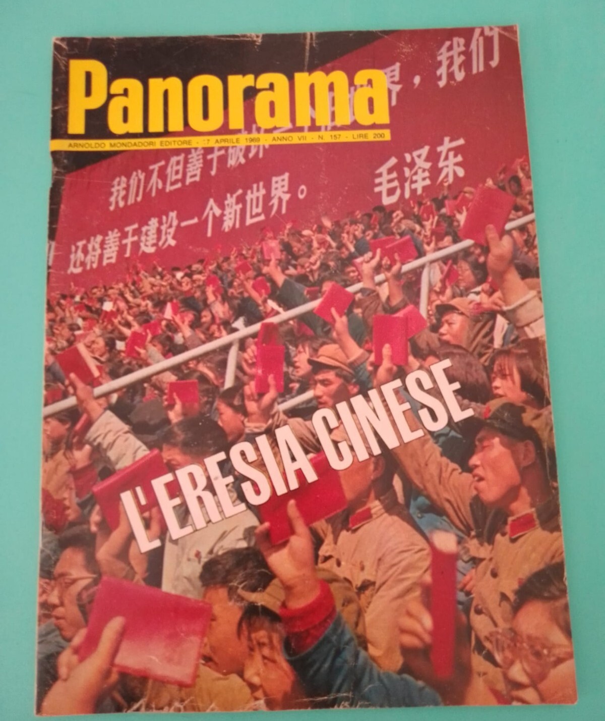 PANORAMA 17 APRIL 1969 NO. 157 – YEAR VII – MONDADORI PUBLISHER