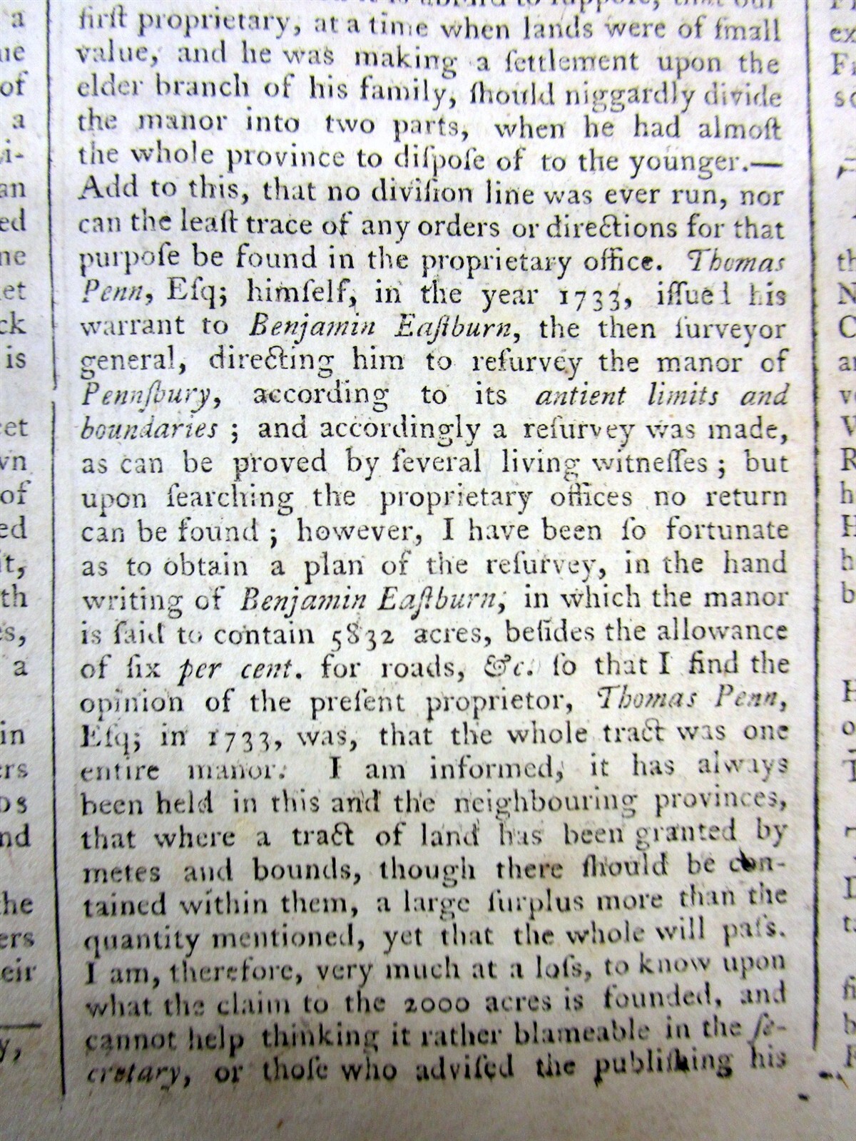 1767 Colonial PHILADELPHIA newspaper & extra WILLIAM PENN founding PENNSYLVANIA