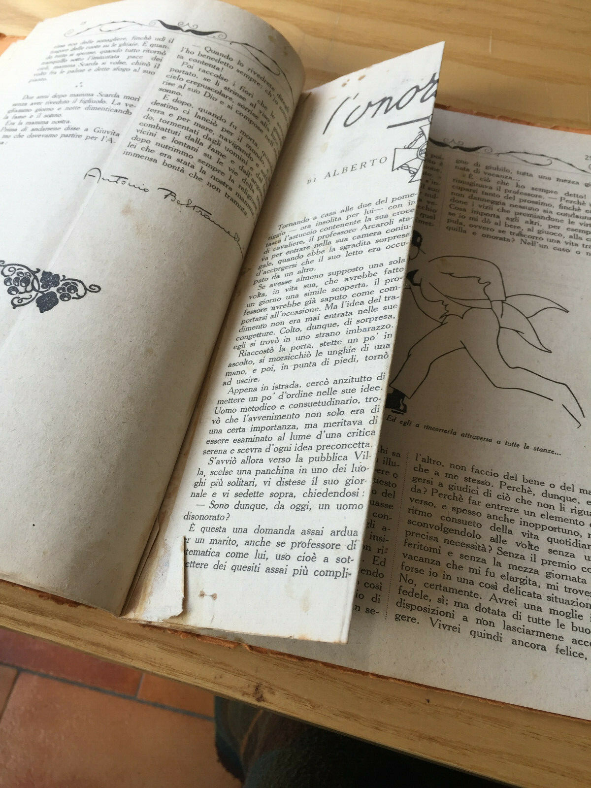 MONDADORI NOVELLA PERIODICAL ITALIAN WRITERS N° 8 1921 DONAUDY – ACCEPTABLE
