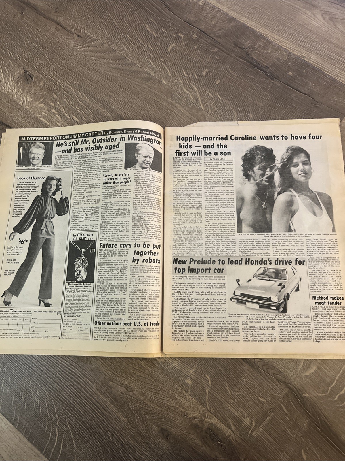 The Star Tabloid Jan 1979 Princess Caroline, Brooke Shields And More
