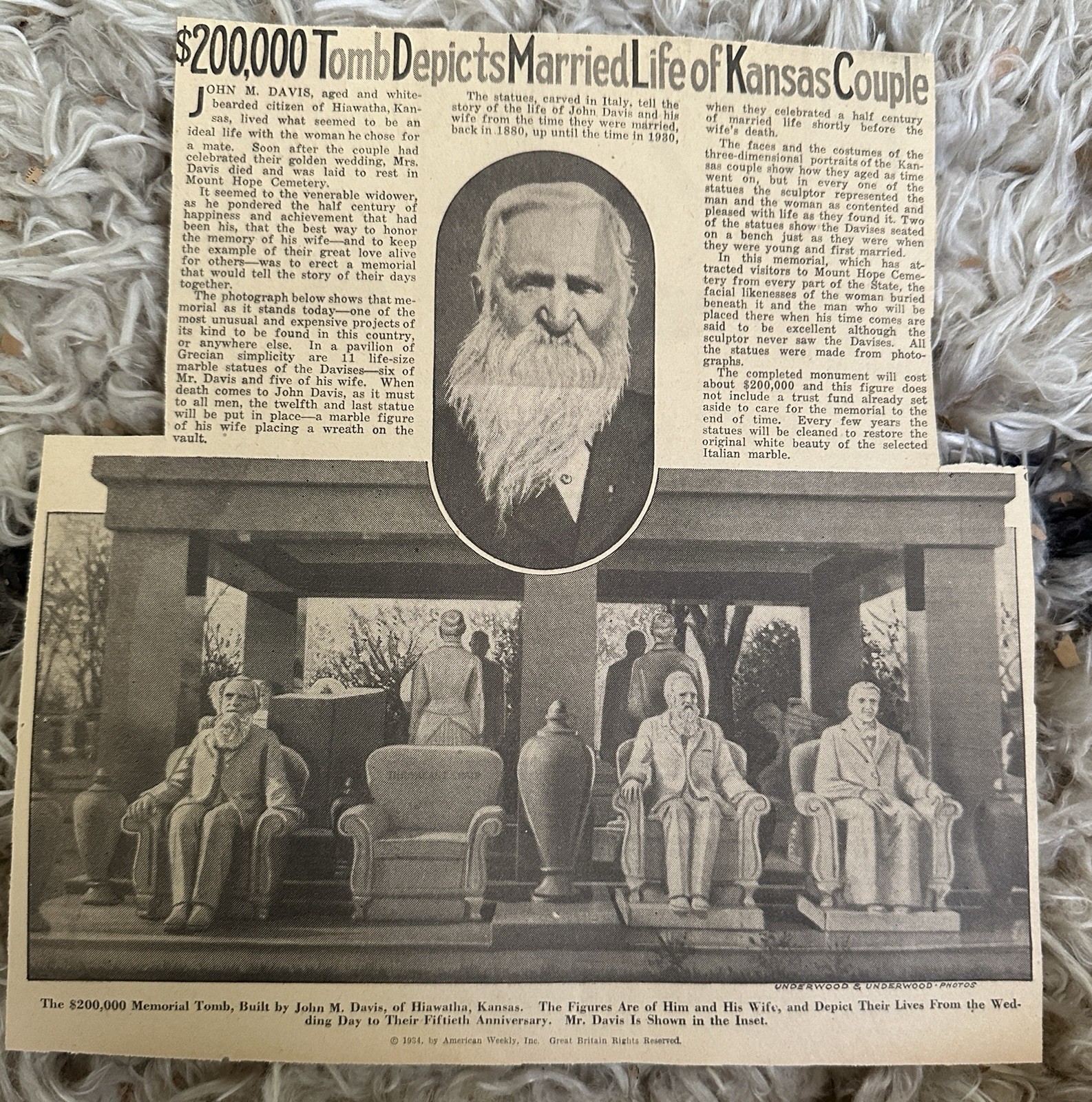 8/19/1934 American Weekly Newspaper Article Doll Review Fashion Evolution