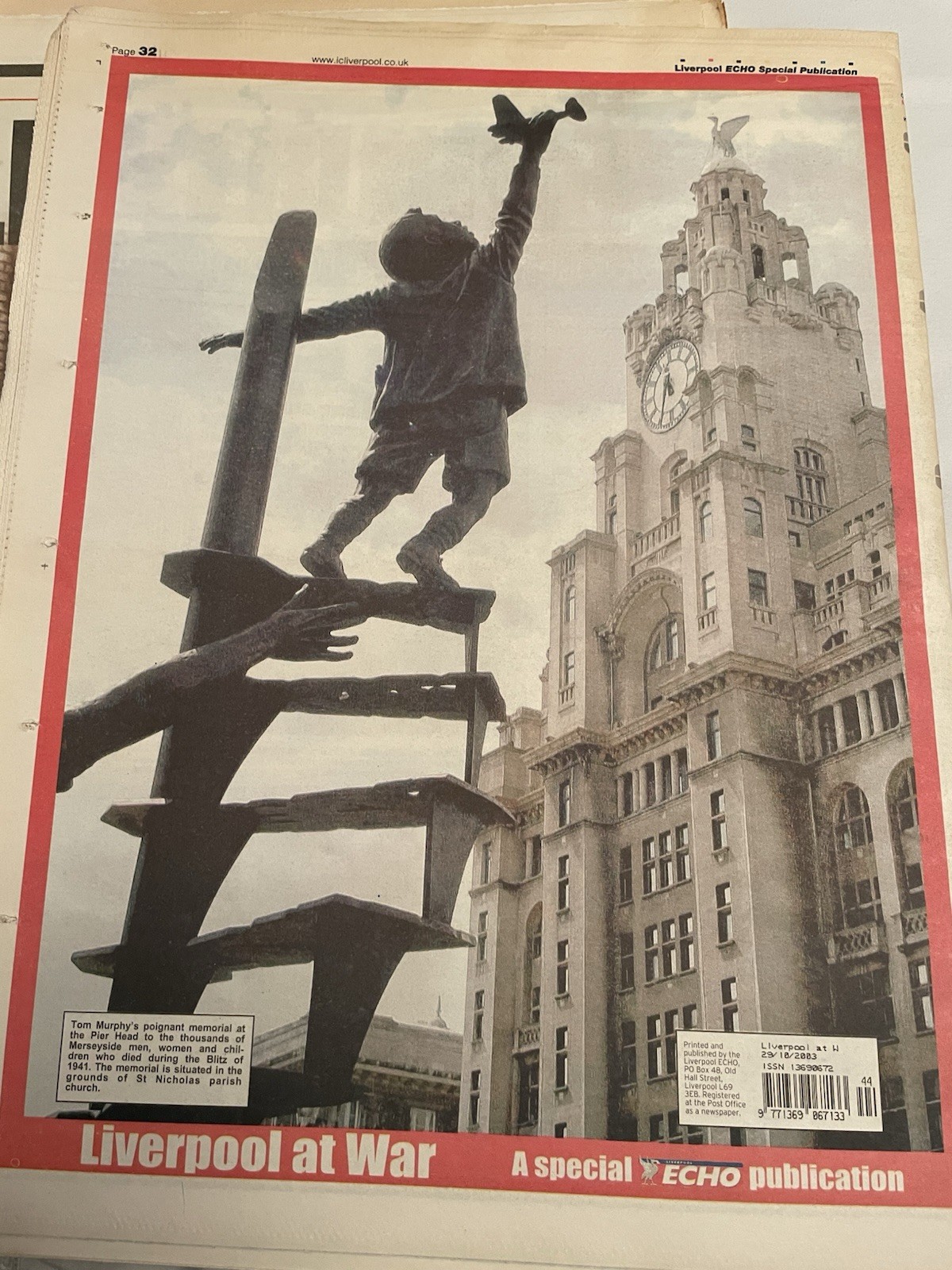 7 X Liverpool Echo Special Edition Papers Liverpool At War The Blitz Atlantic